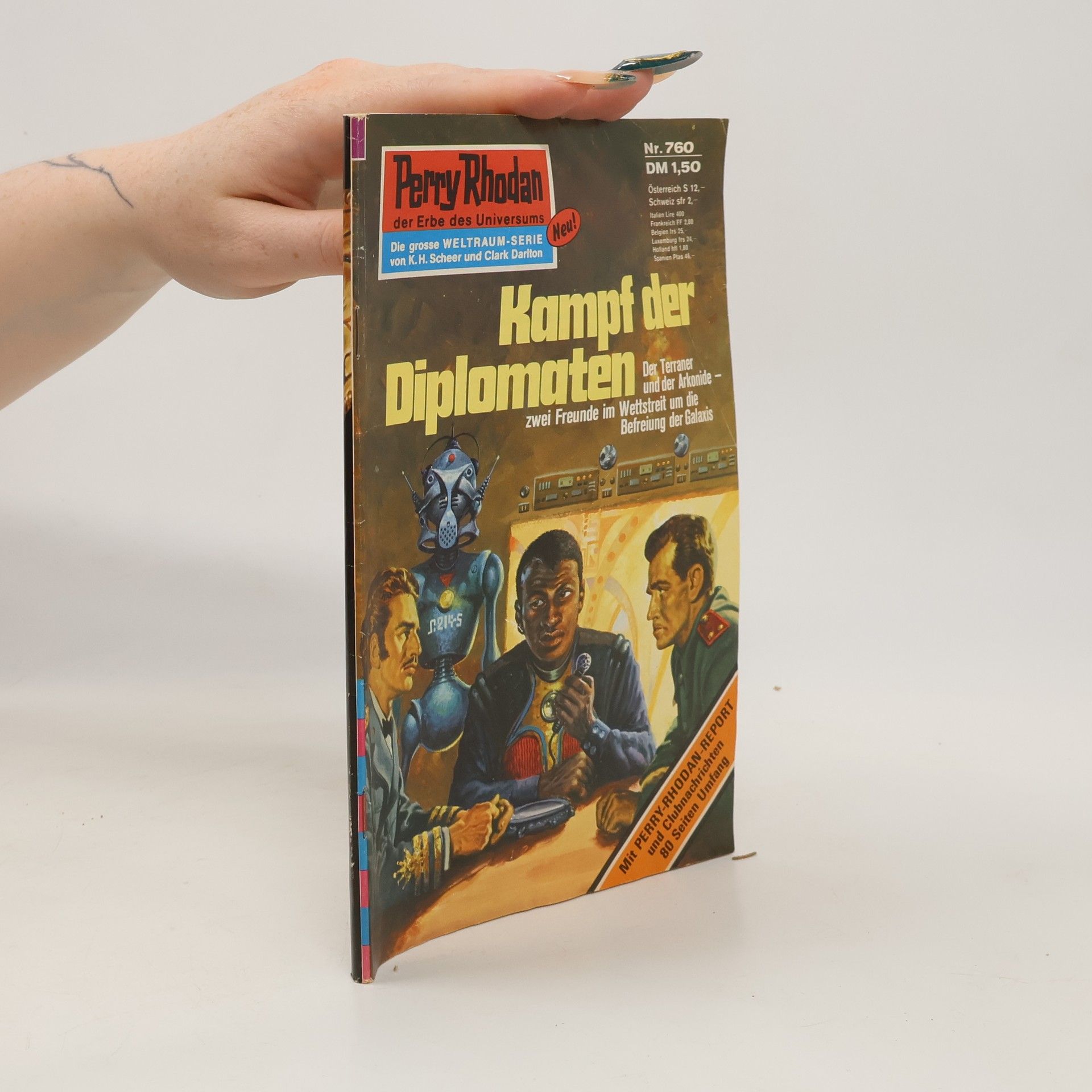 Ernst Vlcek Perry Rhodan 760: Kampf der Diplomaten