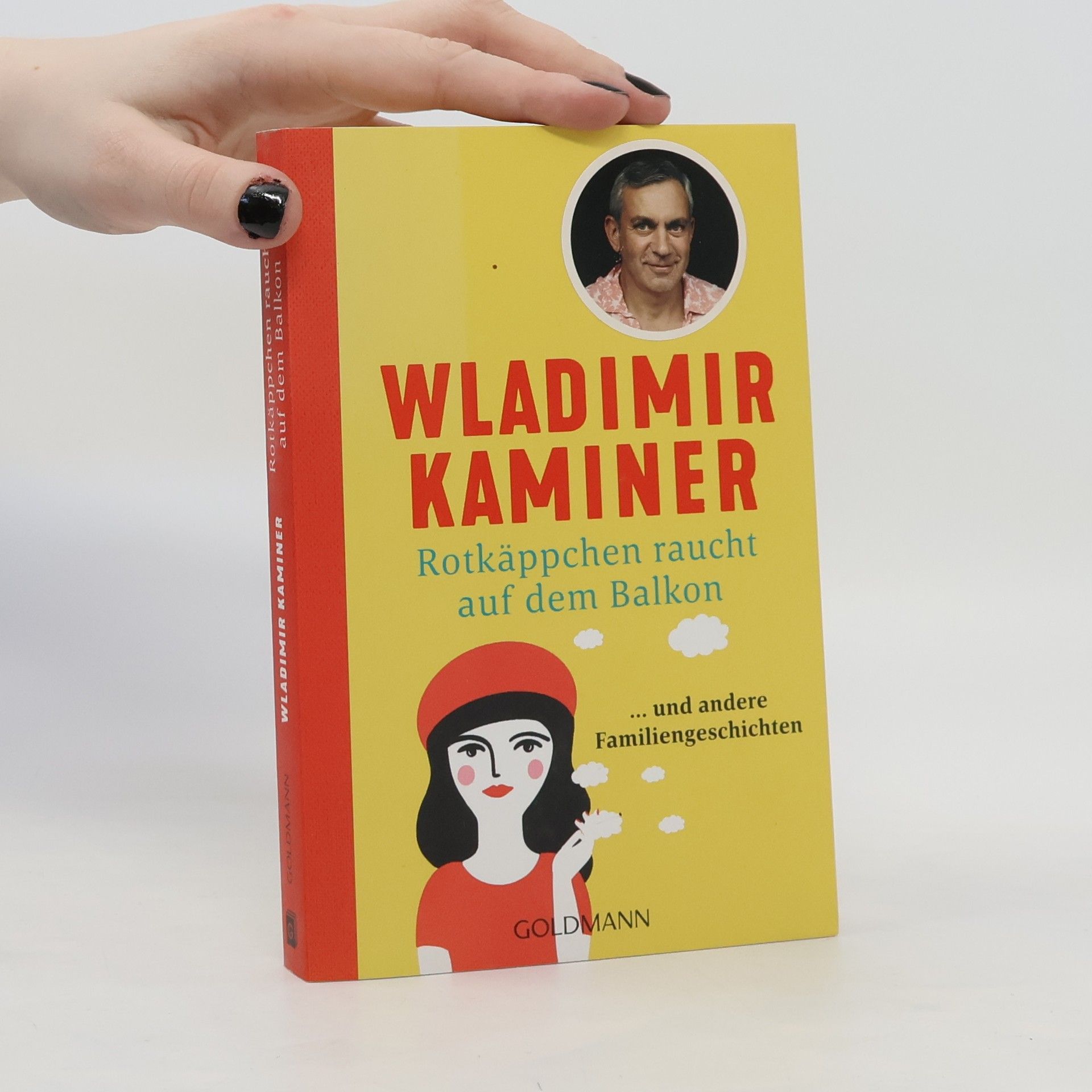 Wladimir Kaminer Rotkäppchen raucht auf dem Balkon