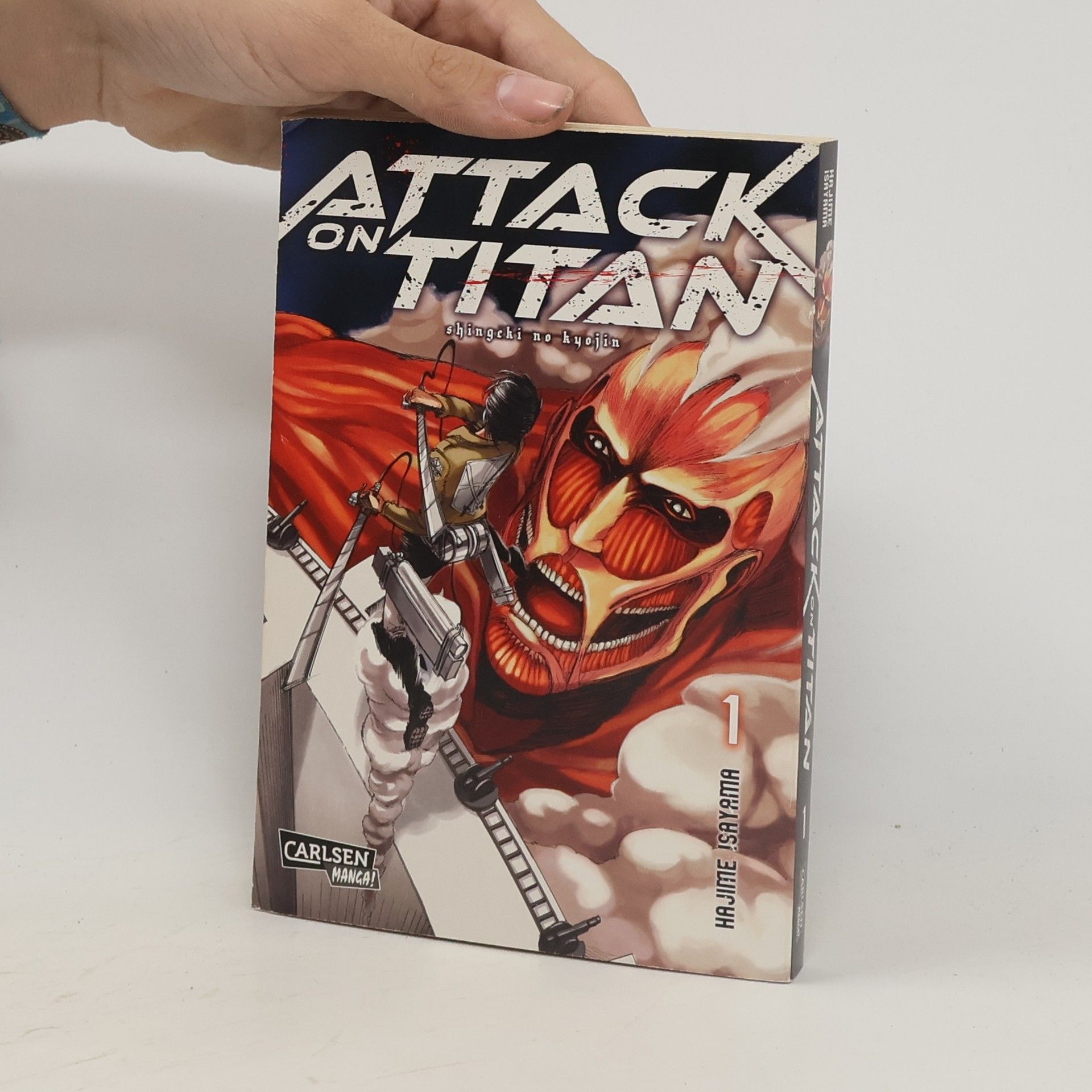 Hajime Isayama Attack on Titan 1