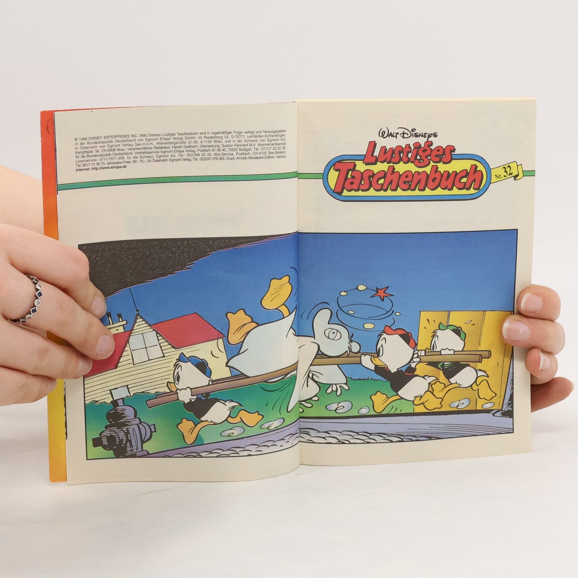 Walt Disney Lustiges Taschenbuch 32. Villa zu vermieten!