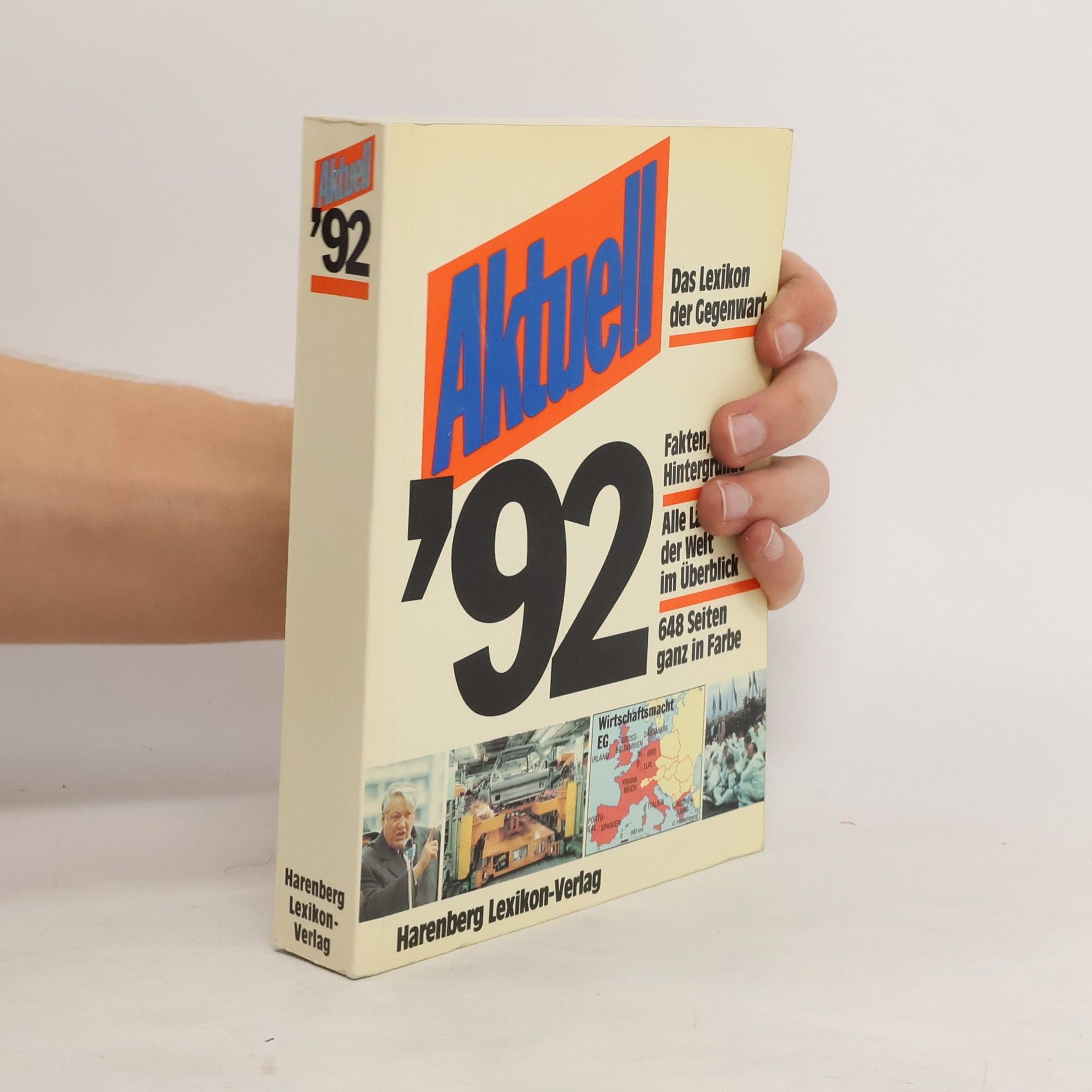 Autores varios Aktuell '92: Das Lexikon der Gegenwart