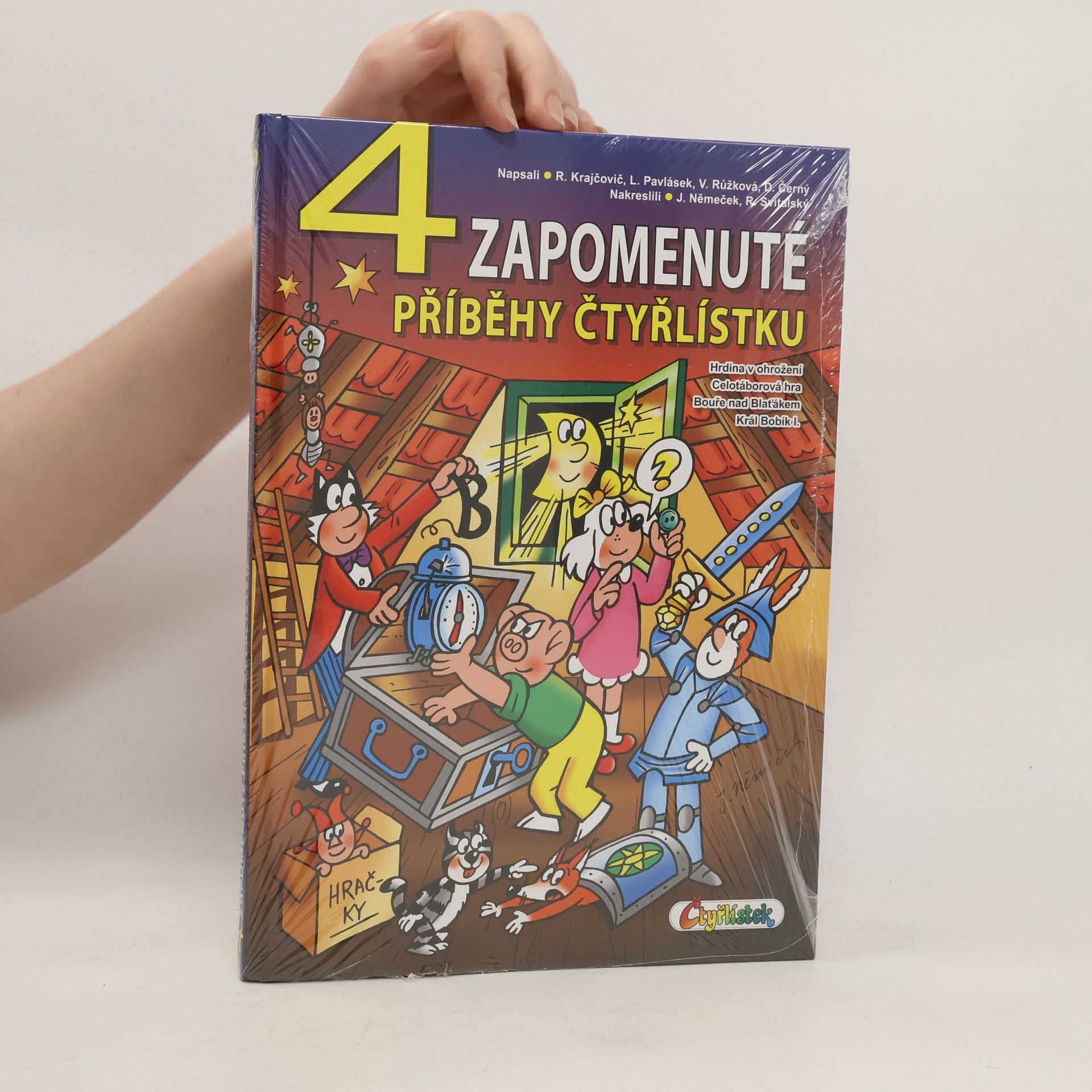 Jaroslav Němeček 4 zapomenuté příběhy Čtyřlístku