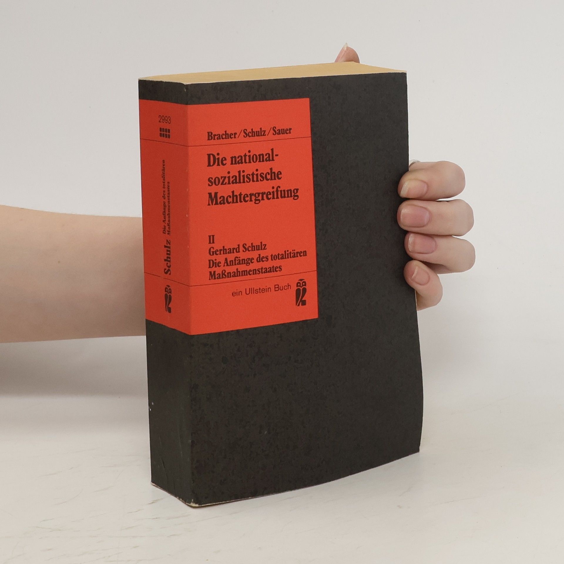 Karl Dietrich Bracher Die nationalsozialistische Machtergreifung