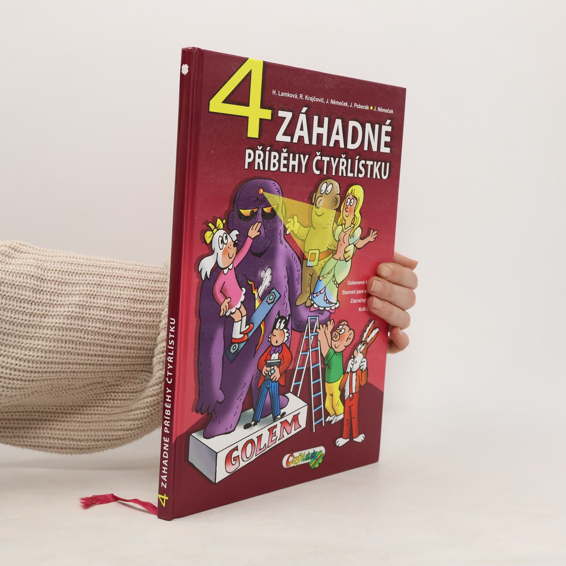 Jaroslav Němeček 4 záhadné příběhy Čtyřlístku