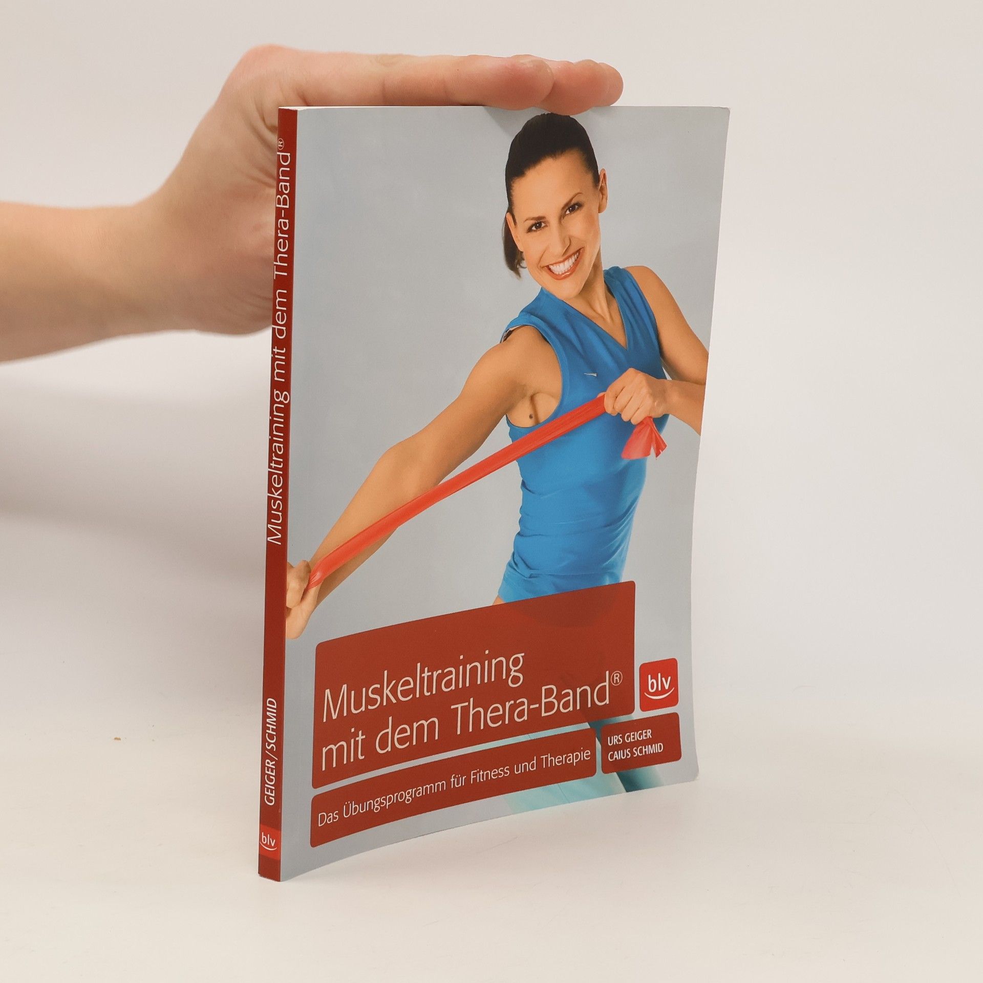 Urs Geiger Muskeltraining mit dem Thera-Band