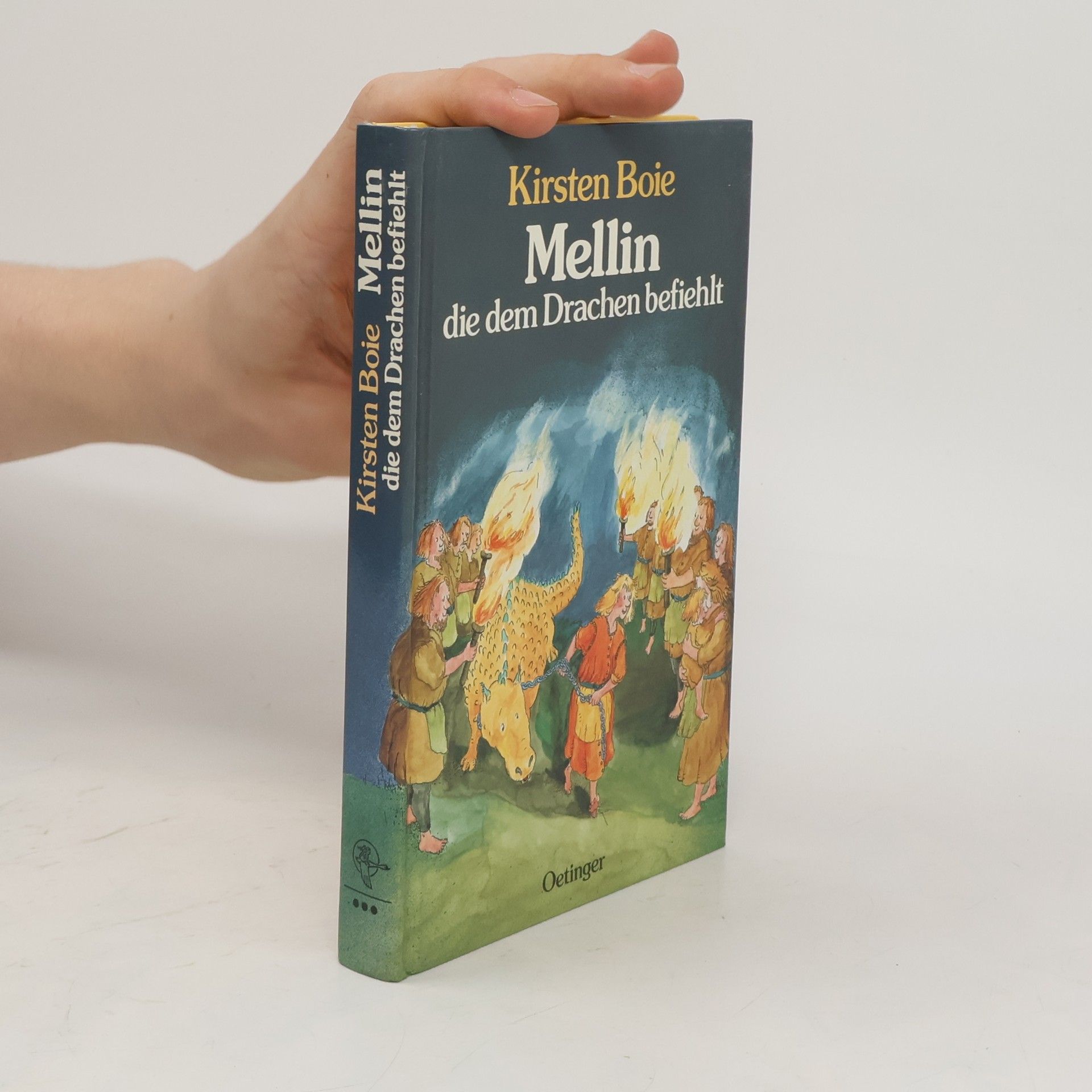 Kirsten Boie Mellin, die dem Drachen befiehlt
