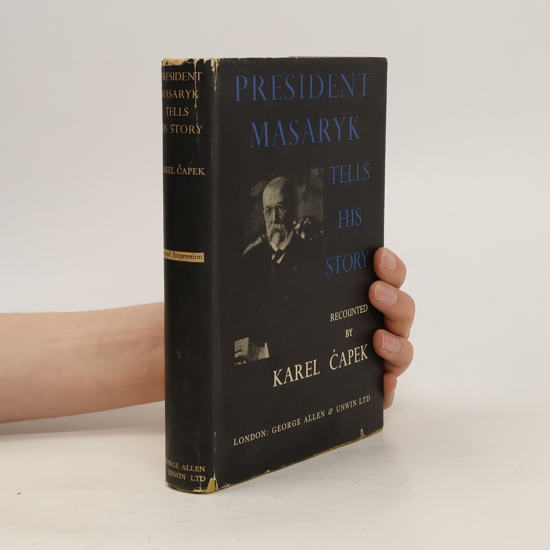 Karel Čapek President Masaryk Tells His Story