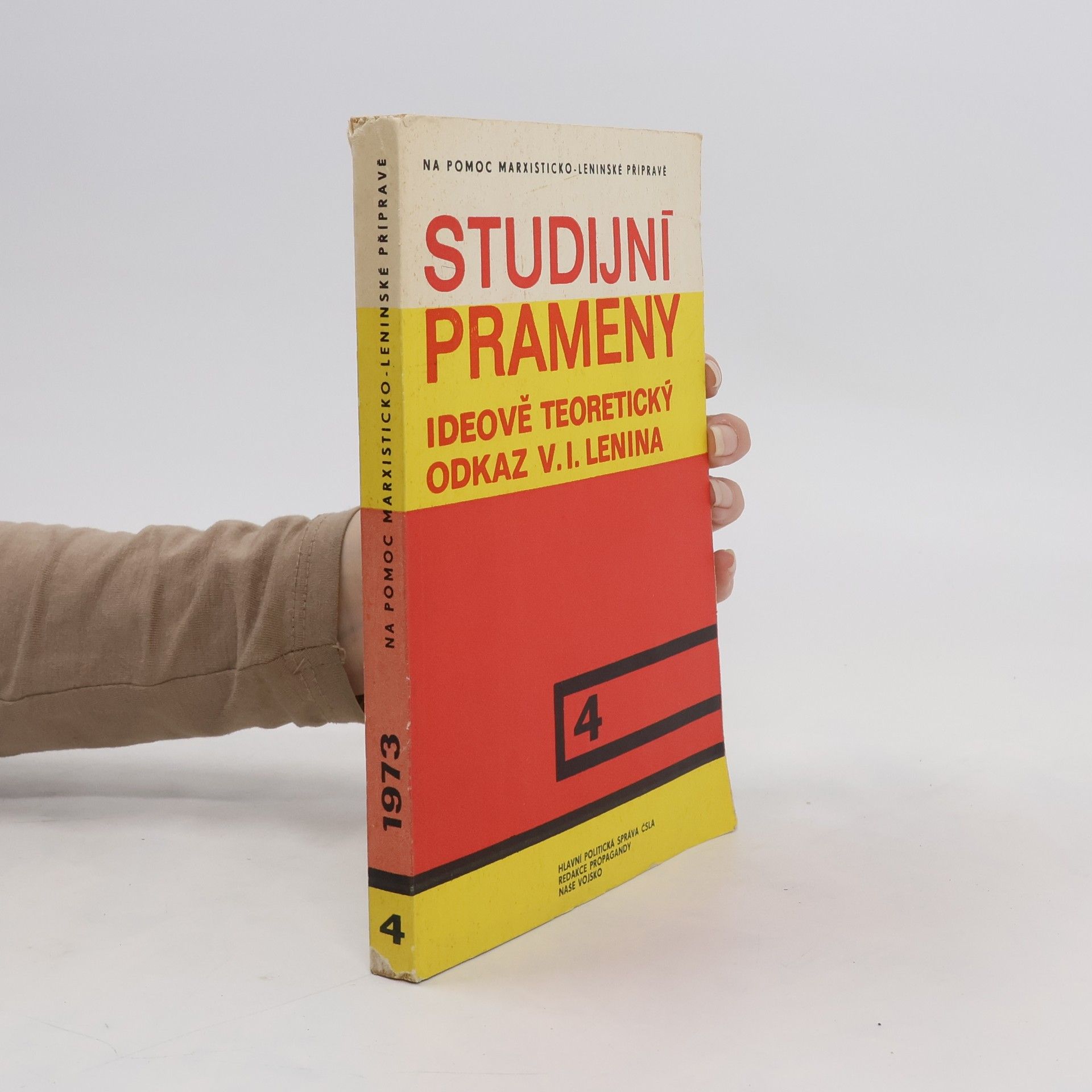 Collectif d'auteurs Studijní prameny. Ideově teoretický odkaz V. I. Lenina 4