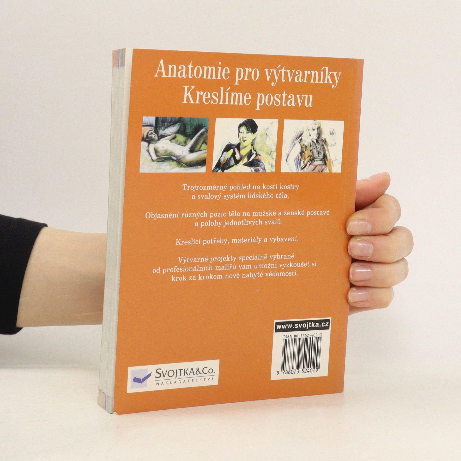 Autorenkollektiv Anatomie pro výtvarníky: Kreslíme postavu
