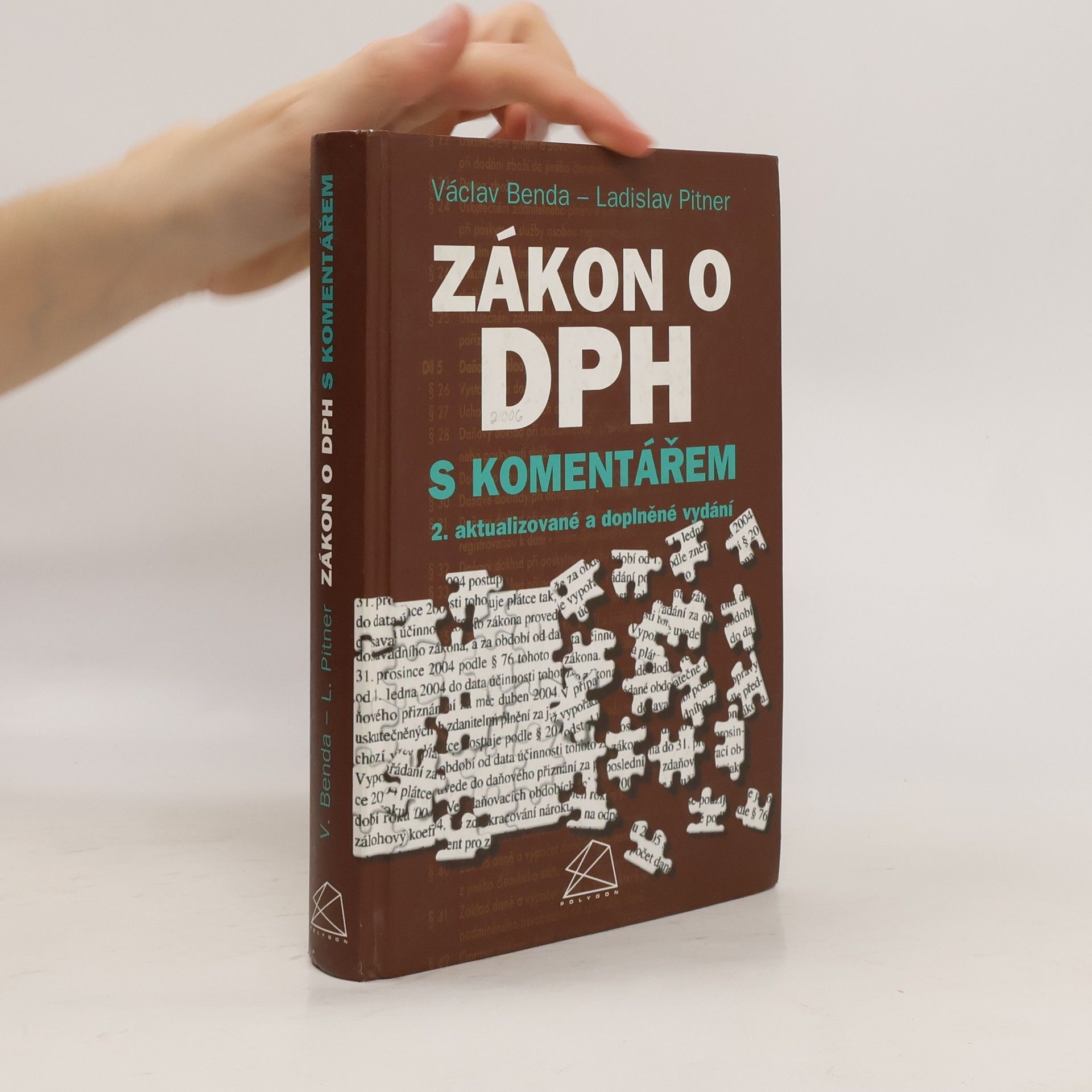 Václav Benda Zákon o DPH s komentářem