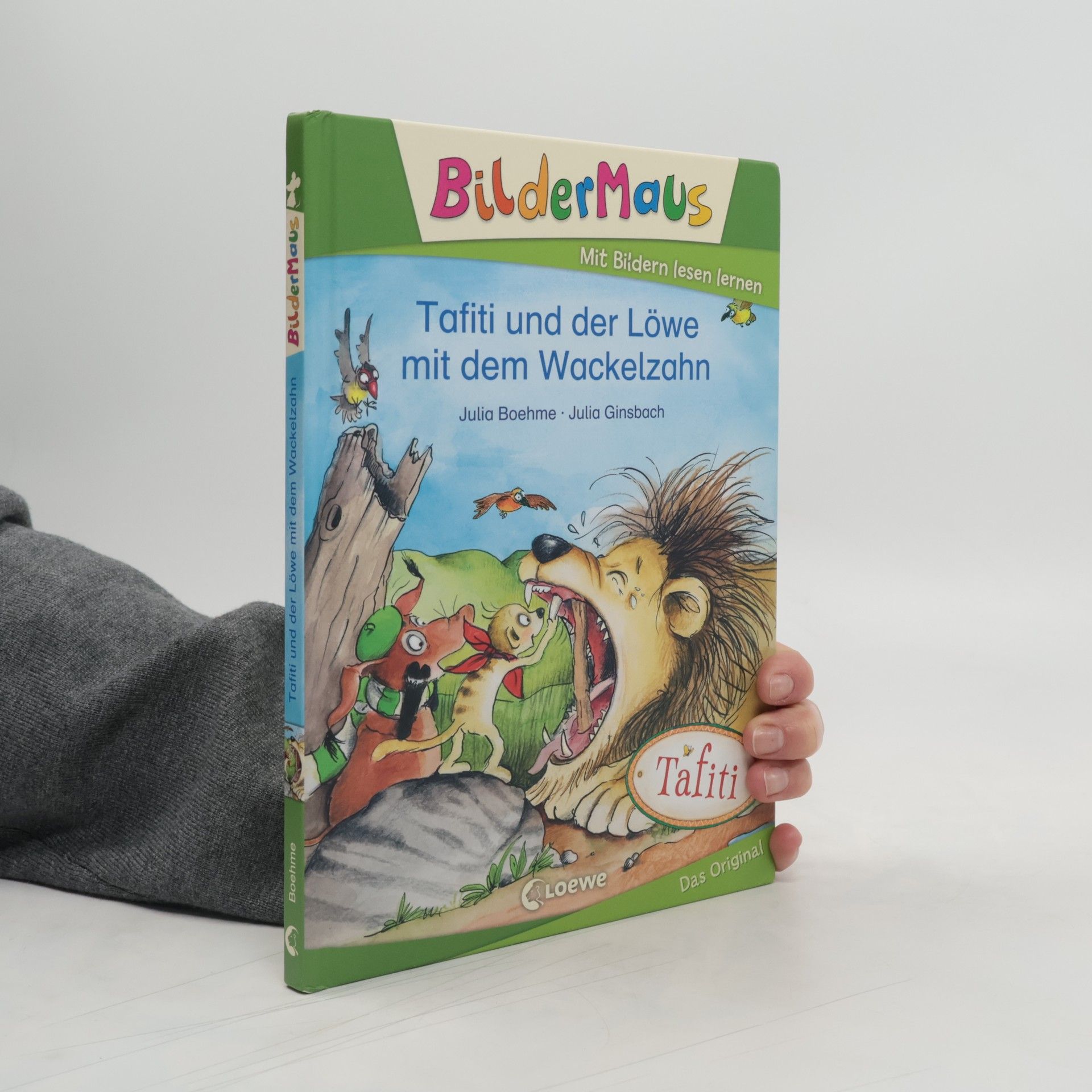Julia Boehme Bildermaus - Tafiti und der Löwe mit dem Wackelzahn