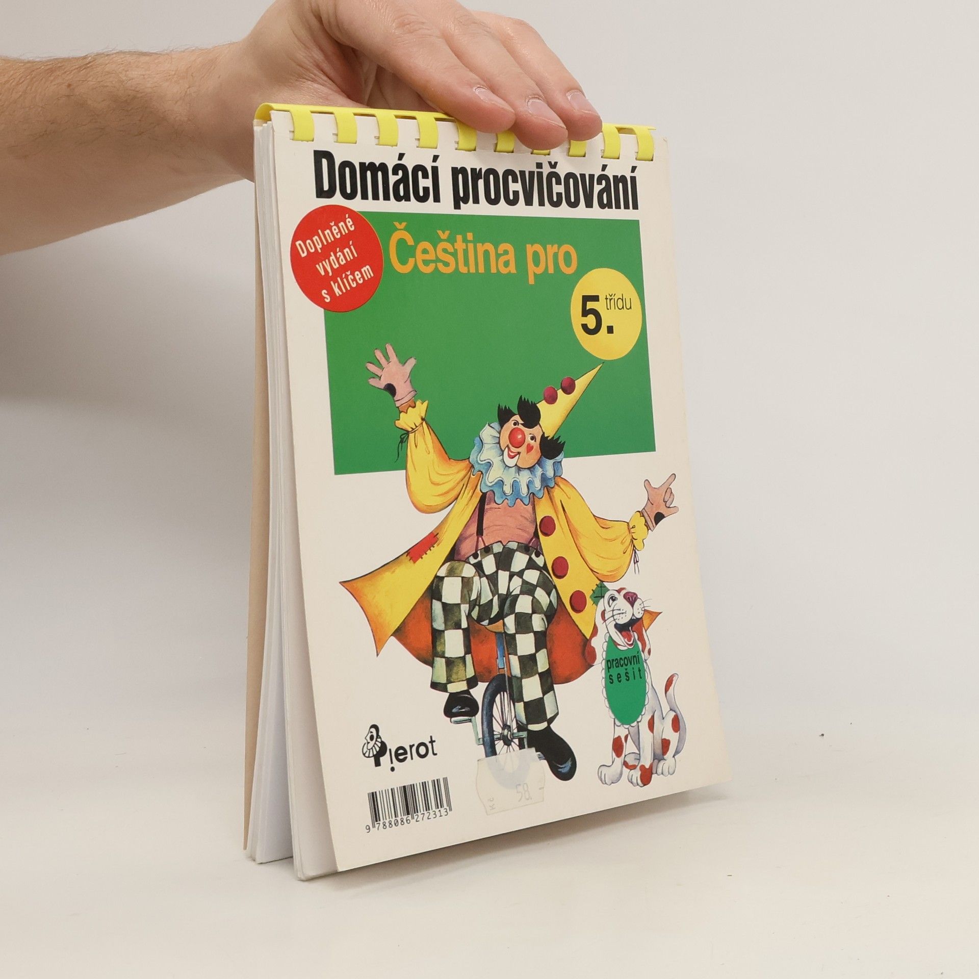 Jaroslav Pružinec Čeština pro 5. třídu. pracovní sešit
