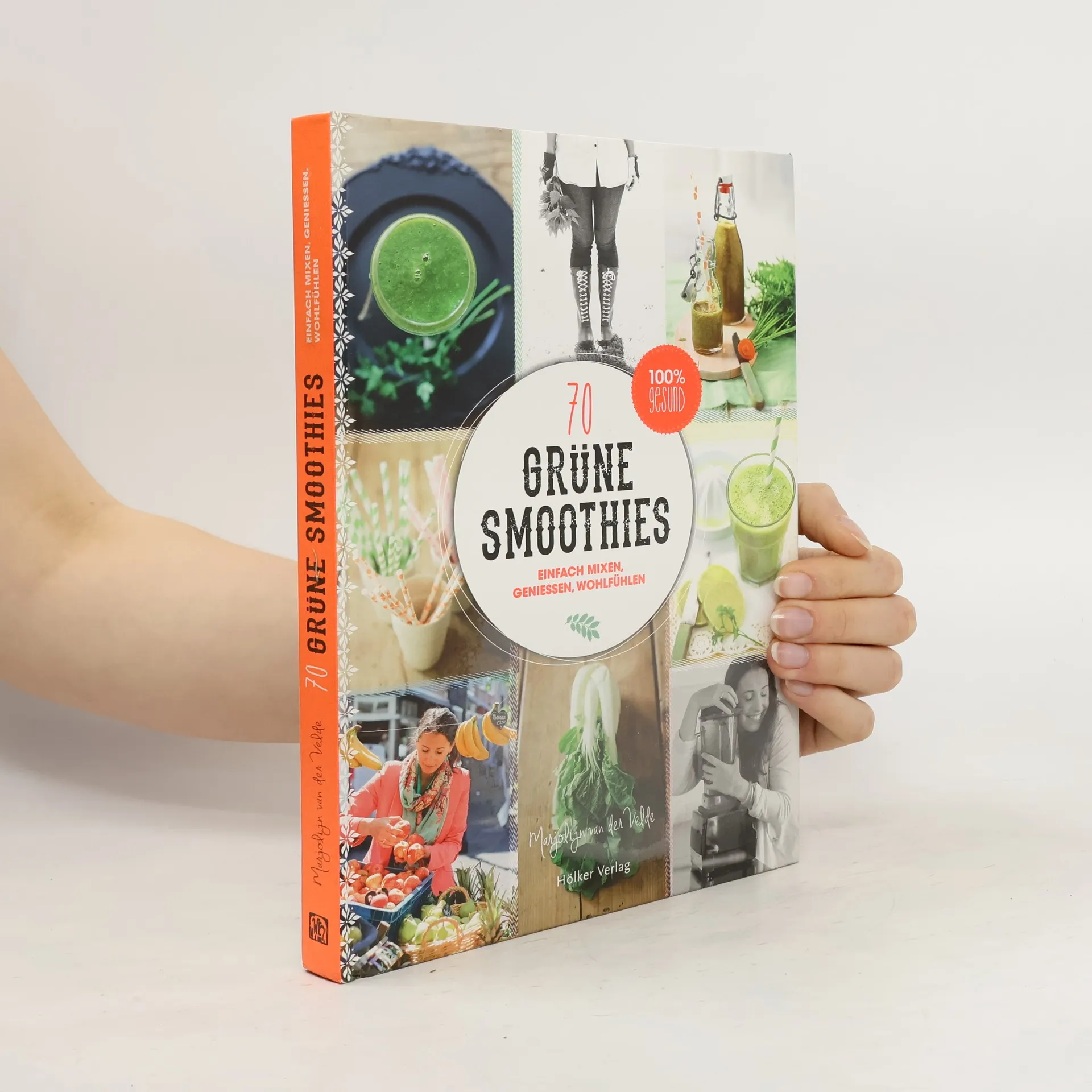 70 Grüne Smoothies | Buch | Hardcover | Marjolijn van der Velde