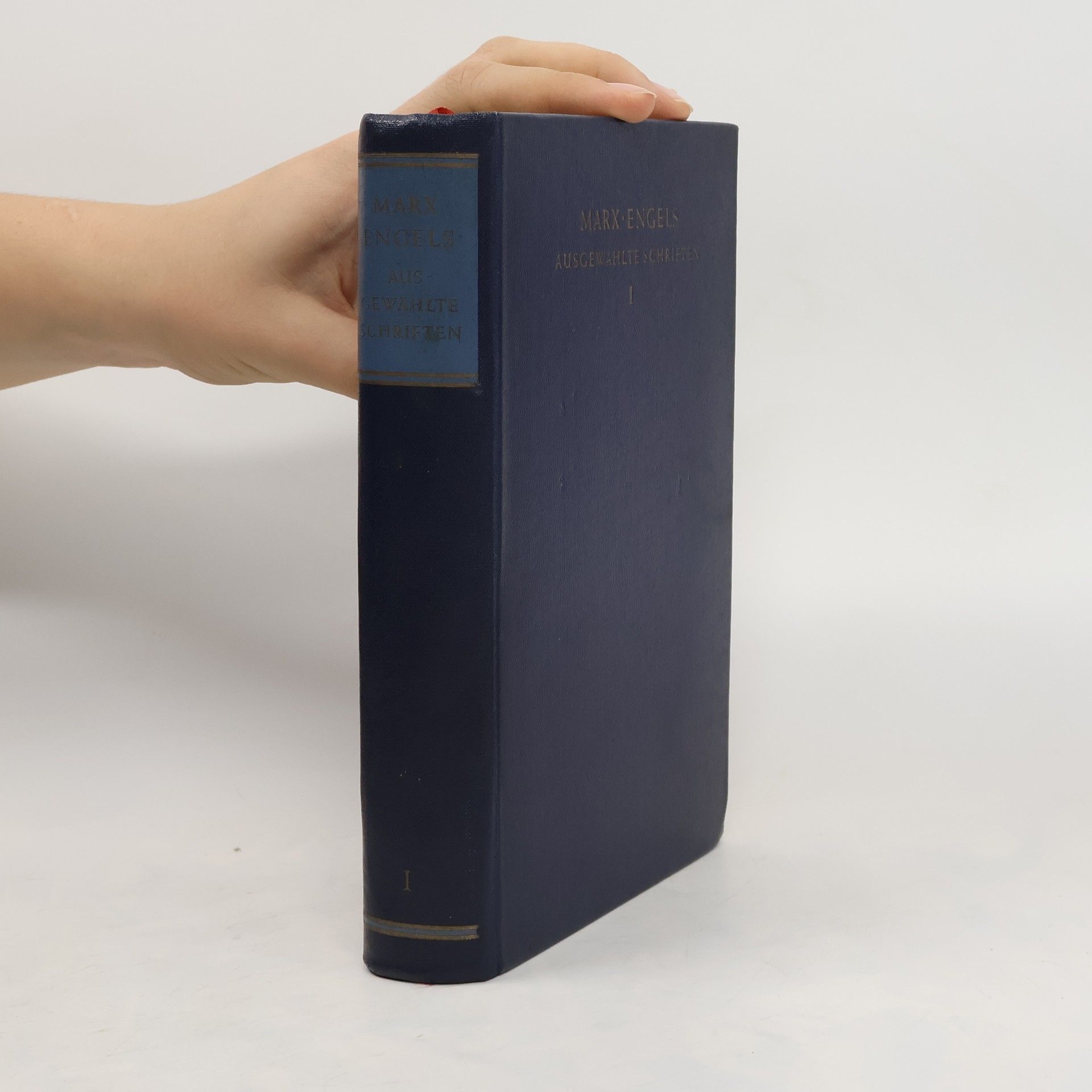 Karl Marx Ausgewählte Schriften in zwei Bänden