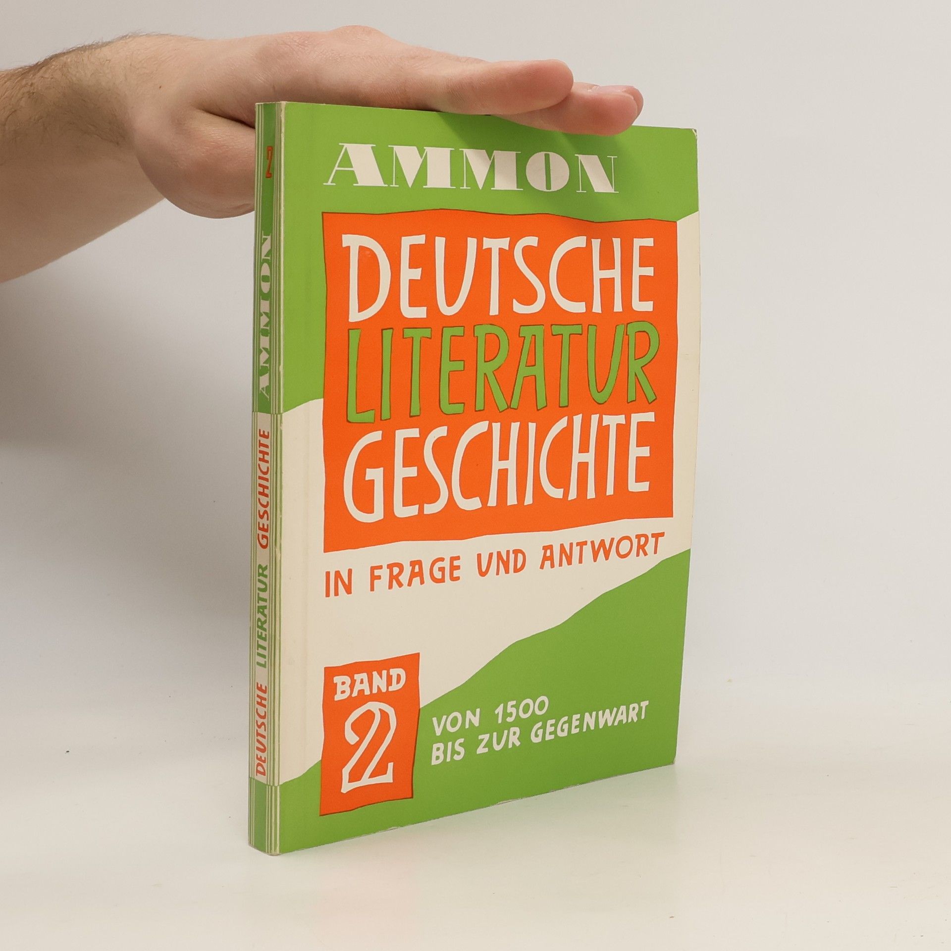 Autorenkollektiv Deutsche Literatur Geschichte in Frage und Antwort 2