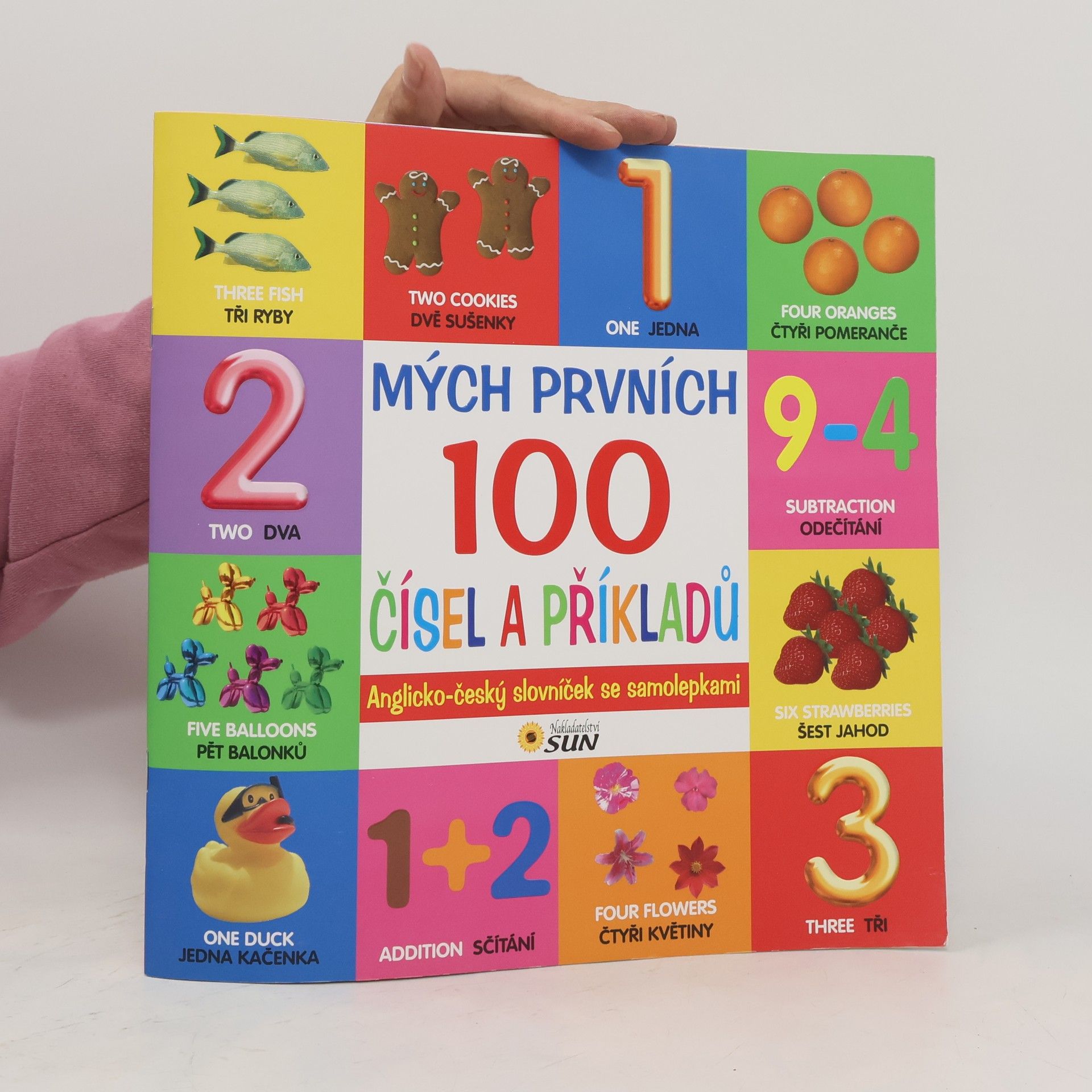 Autorenkollektiv Mých prvních 100 čísel a příkladů anglicko - český slovník