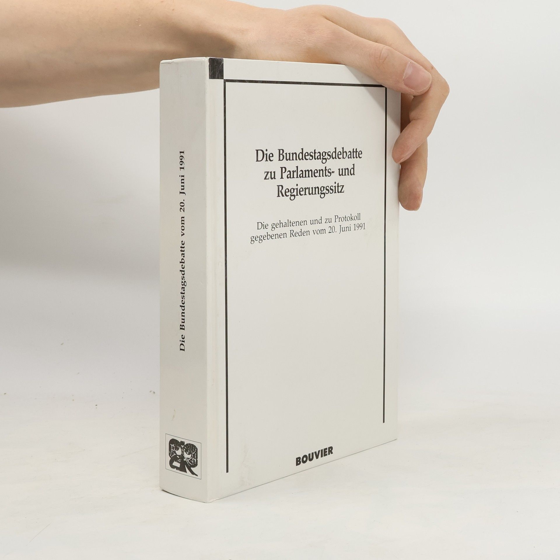 AA.VV. Die Bundestagsdebatte vom 20. Juni 1991