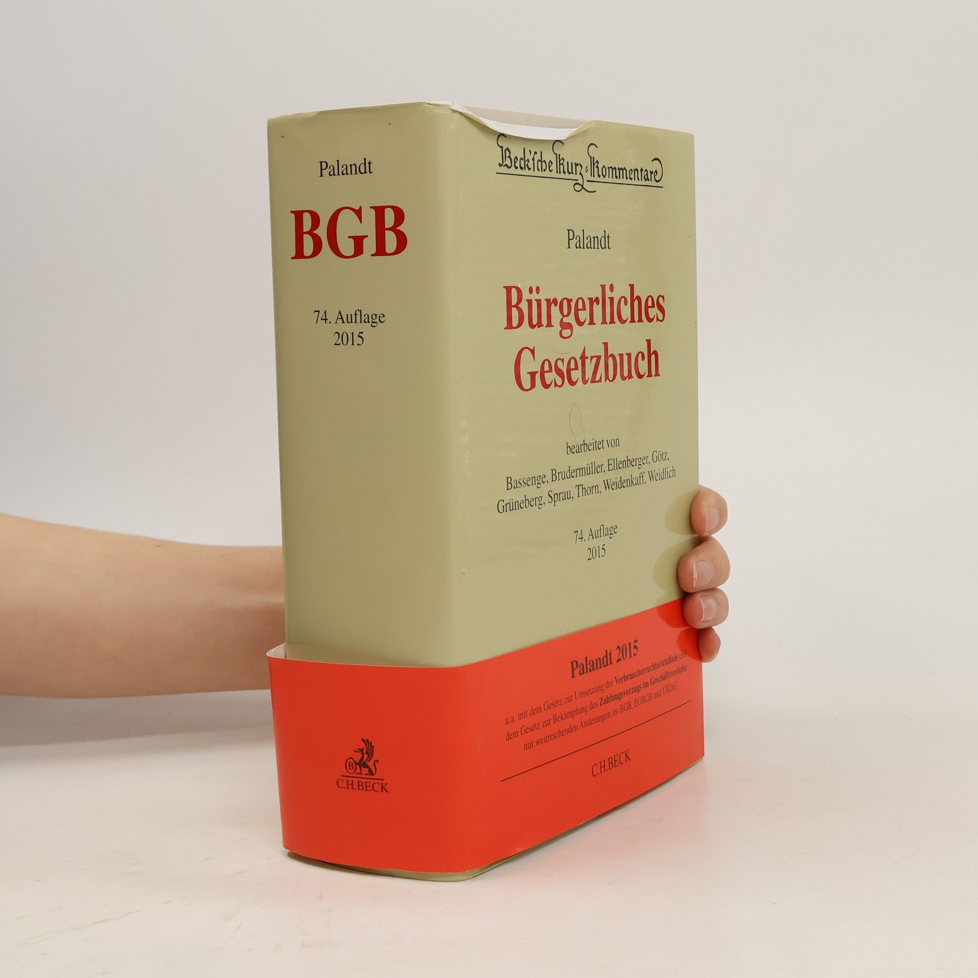 Otto Palandt Bürgerliches Gesetzbuch