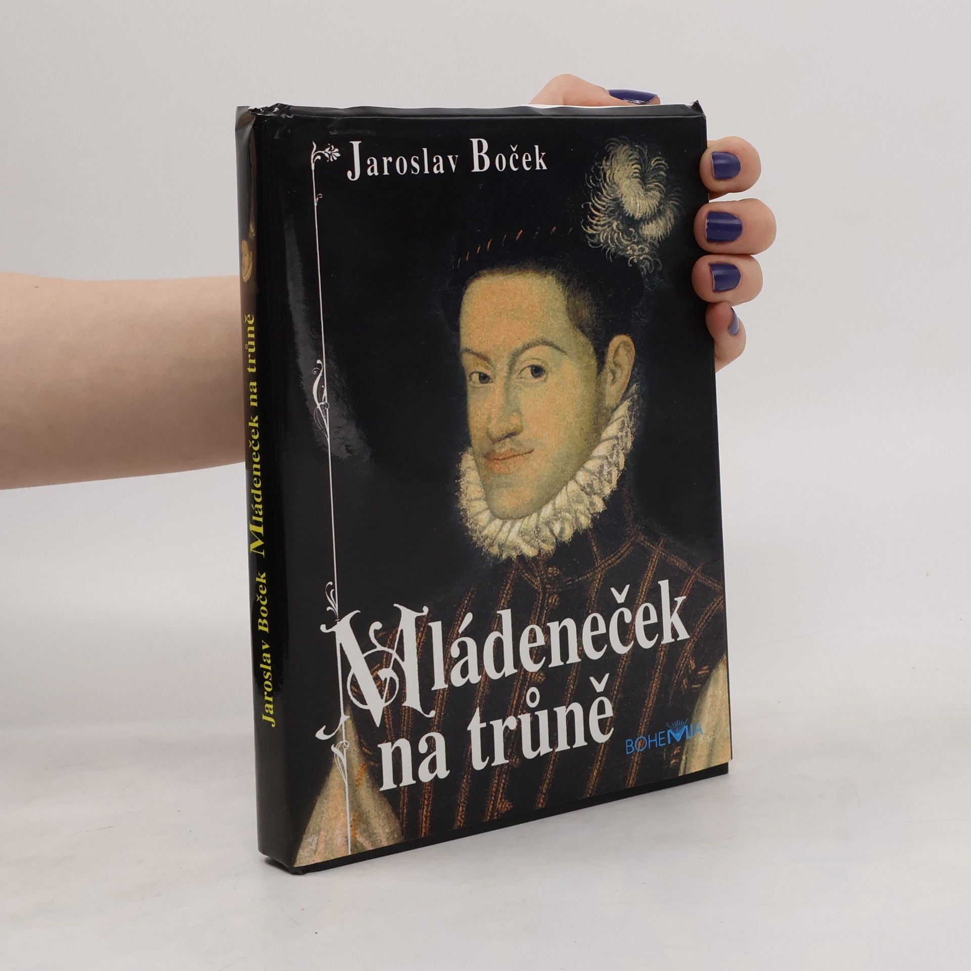 Jaroslav Boček Mládeneček na trůně