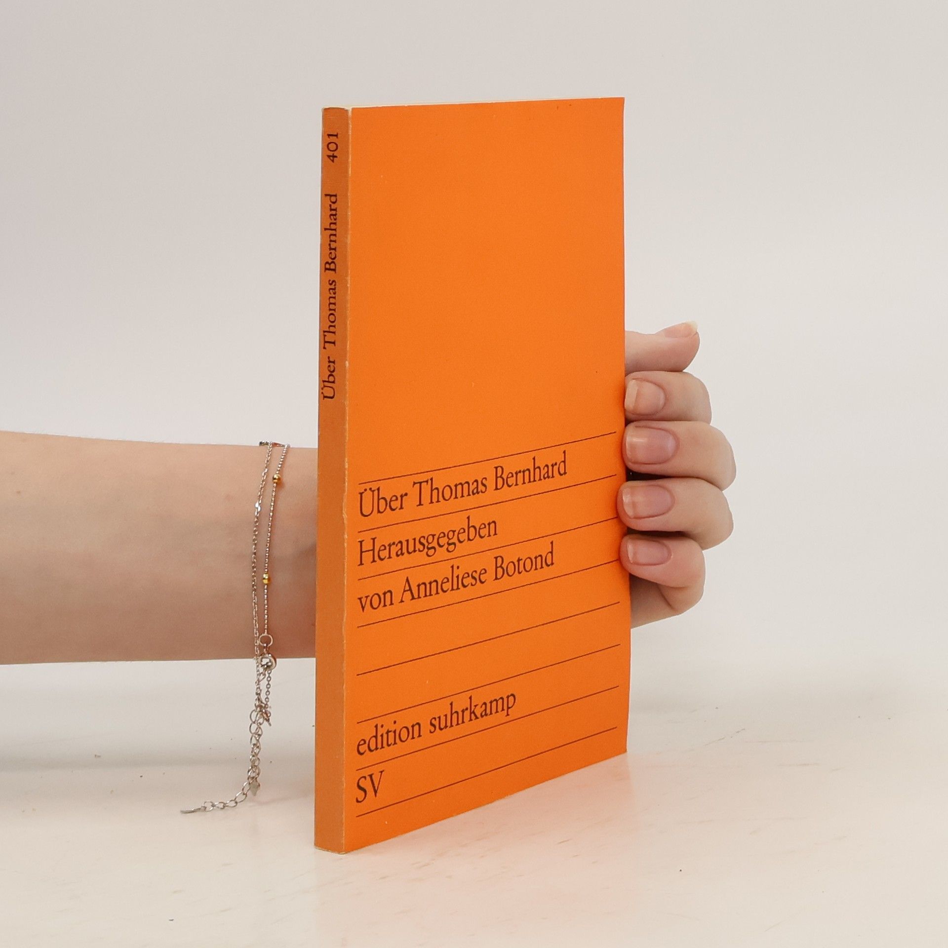 Anneliese Botond Über Thomas Bernhard