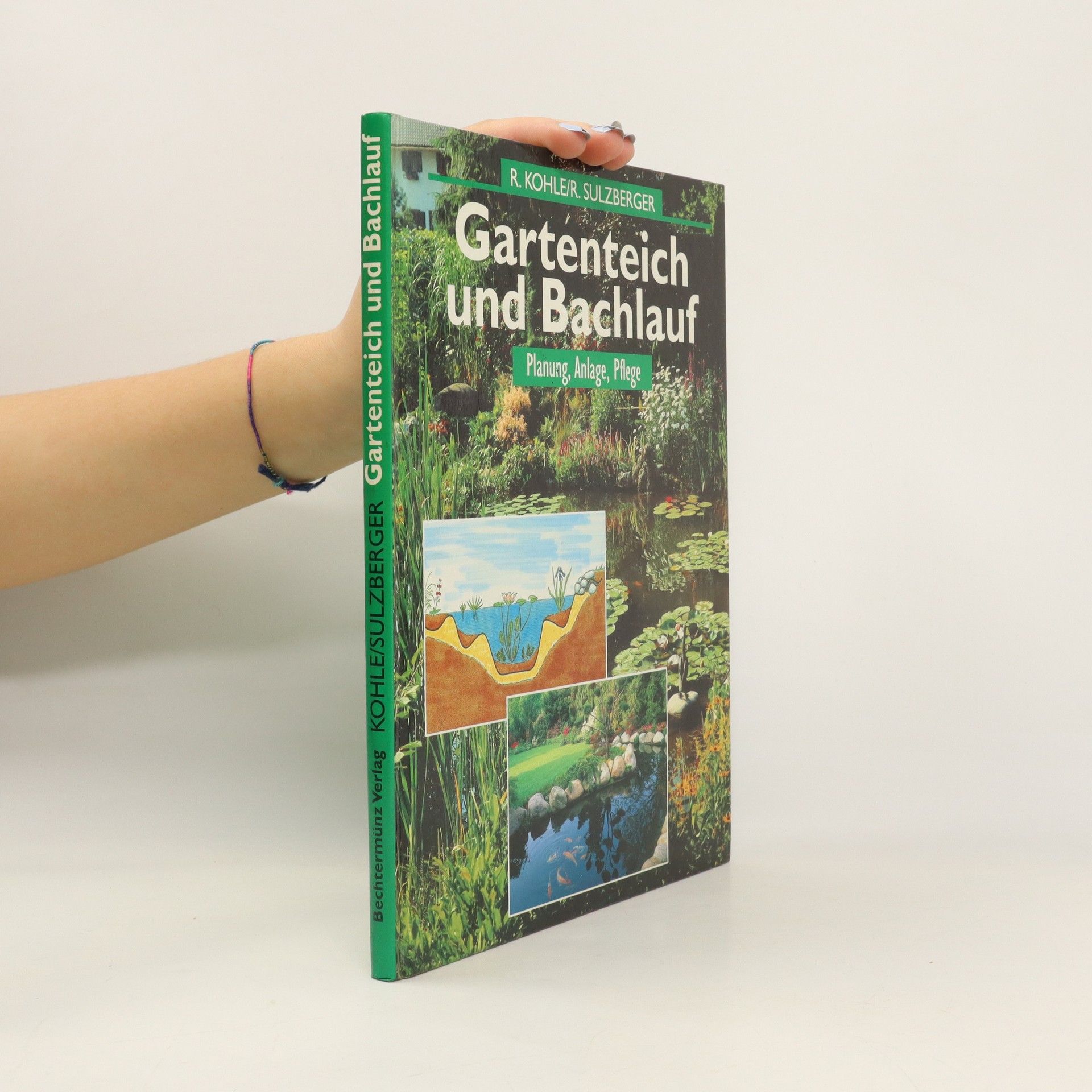 Ruth Kohle Gartenteich und Bachlauf