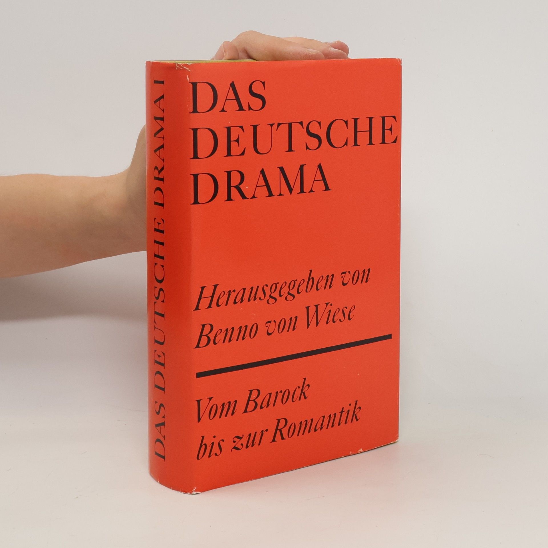 Benno von Wiese Das deutsche Drama