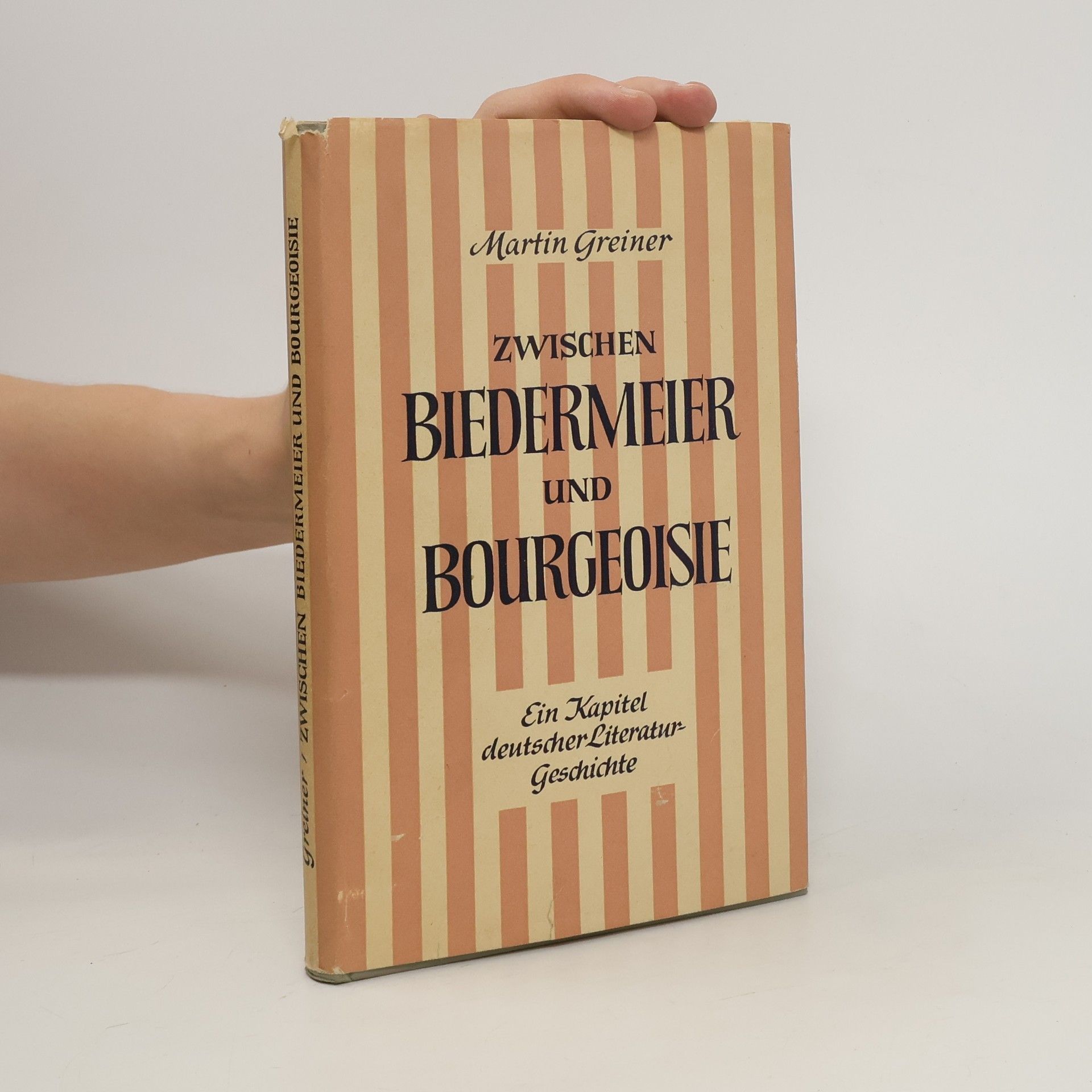 Martin Greiner Zwischen Biedermeier und Bourgeoisie