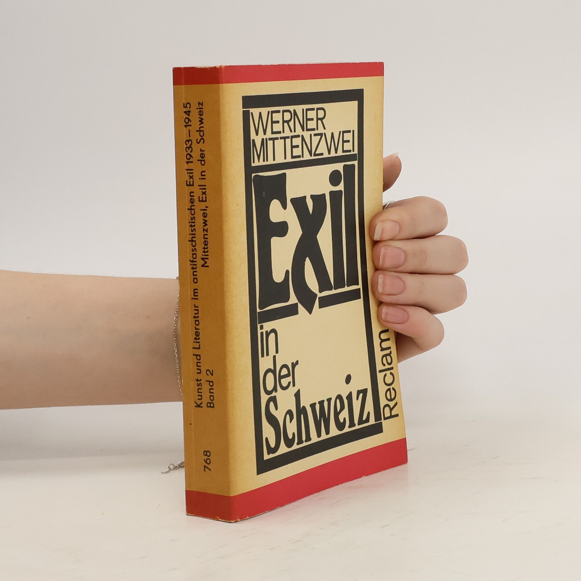 Werner Mittenzwei Exil in der Schweiz