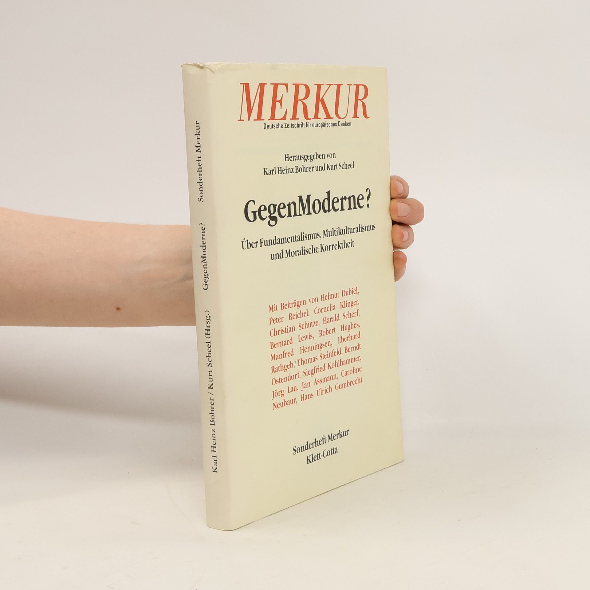 Karl Heinz Bohrer GegenModerne?