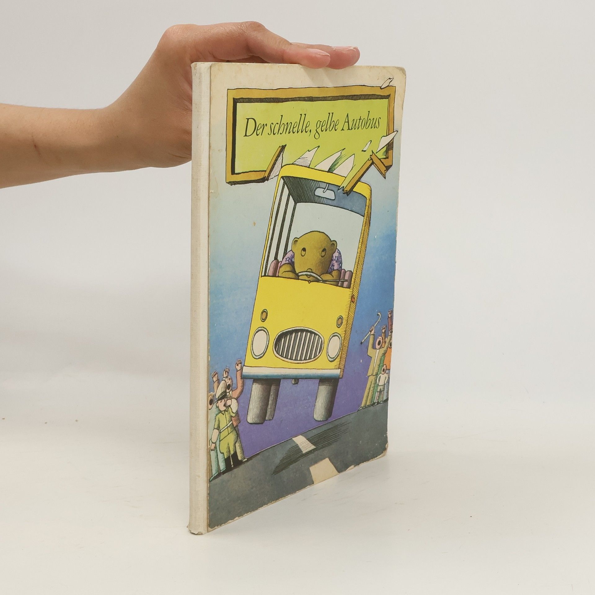 Der schnelle, gelbe Autobus