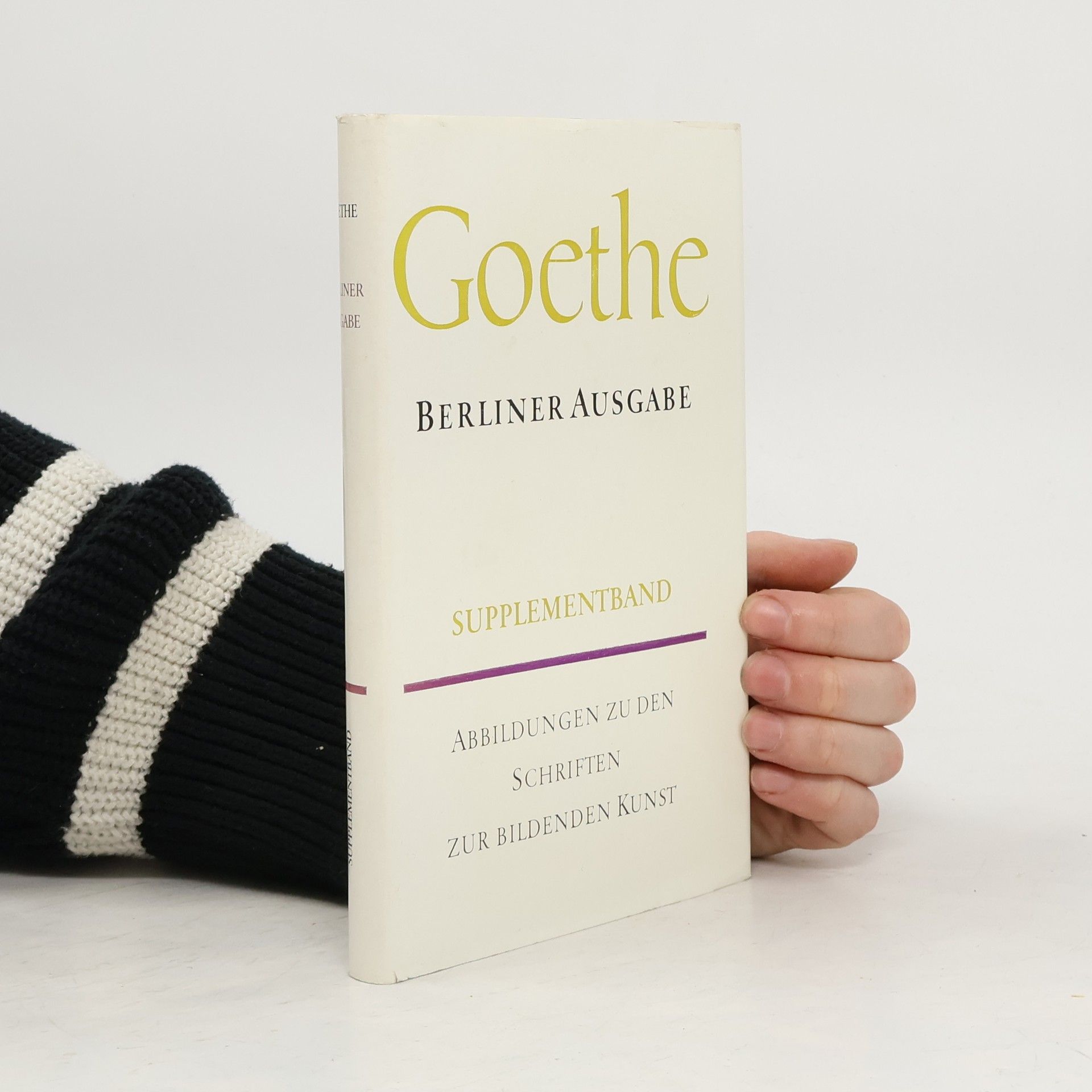 kolektiv Goethe. Berliner Ausgabe. Supplementband