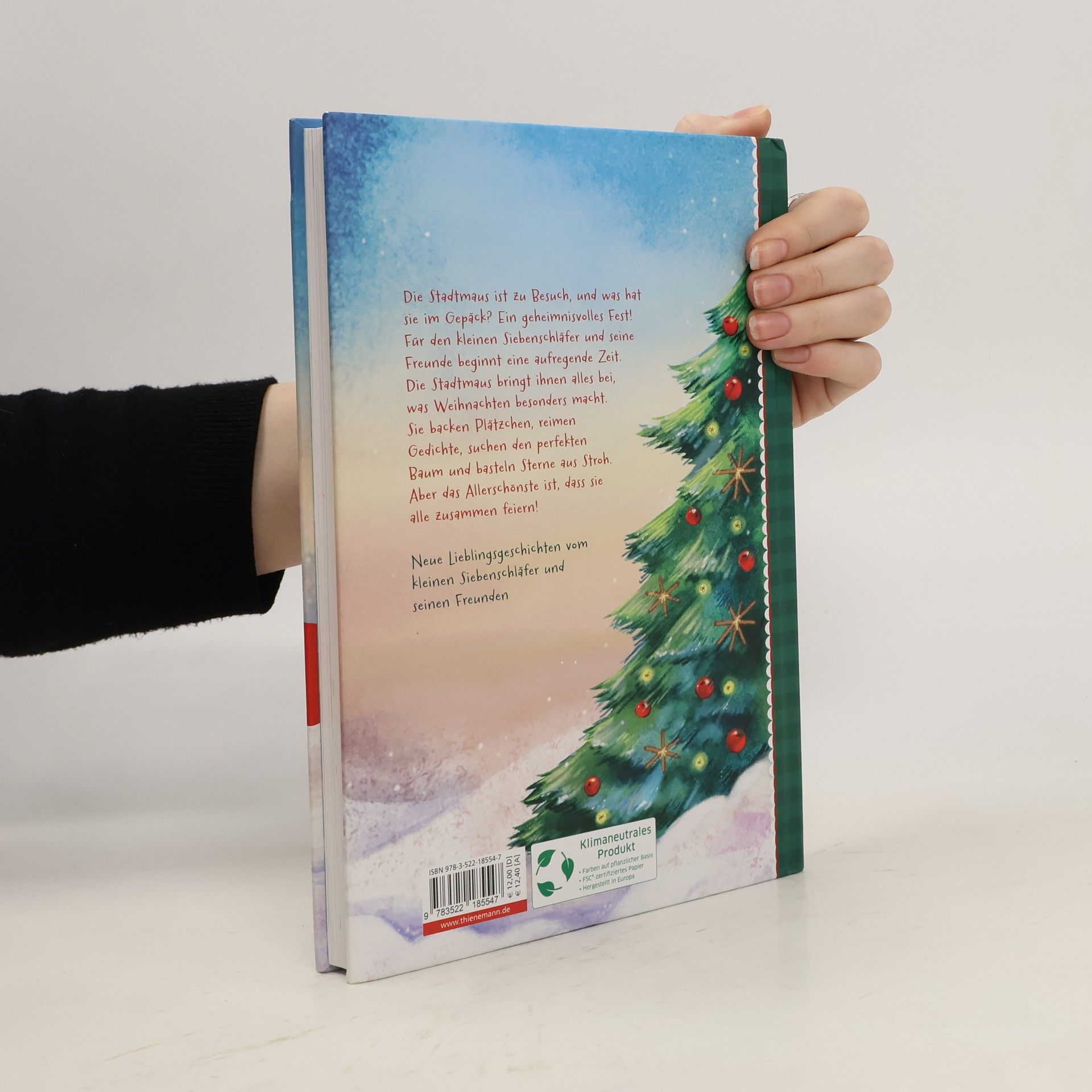 Sabine Bohlmann Der kleine Siebenschläfer: Ein Lichterwald voller Weihnachtsgeschichten