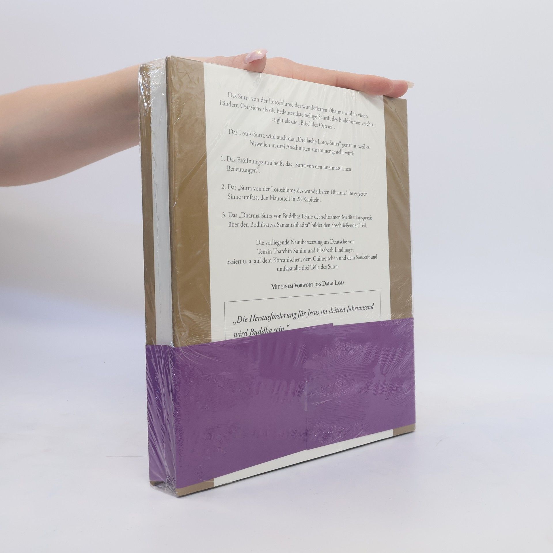 Autorenkollektiv Das dreifache Sutra von der Lotosblume des wunderbaren Dharma
