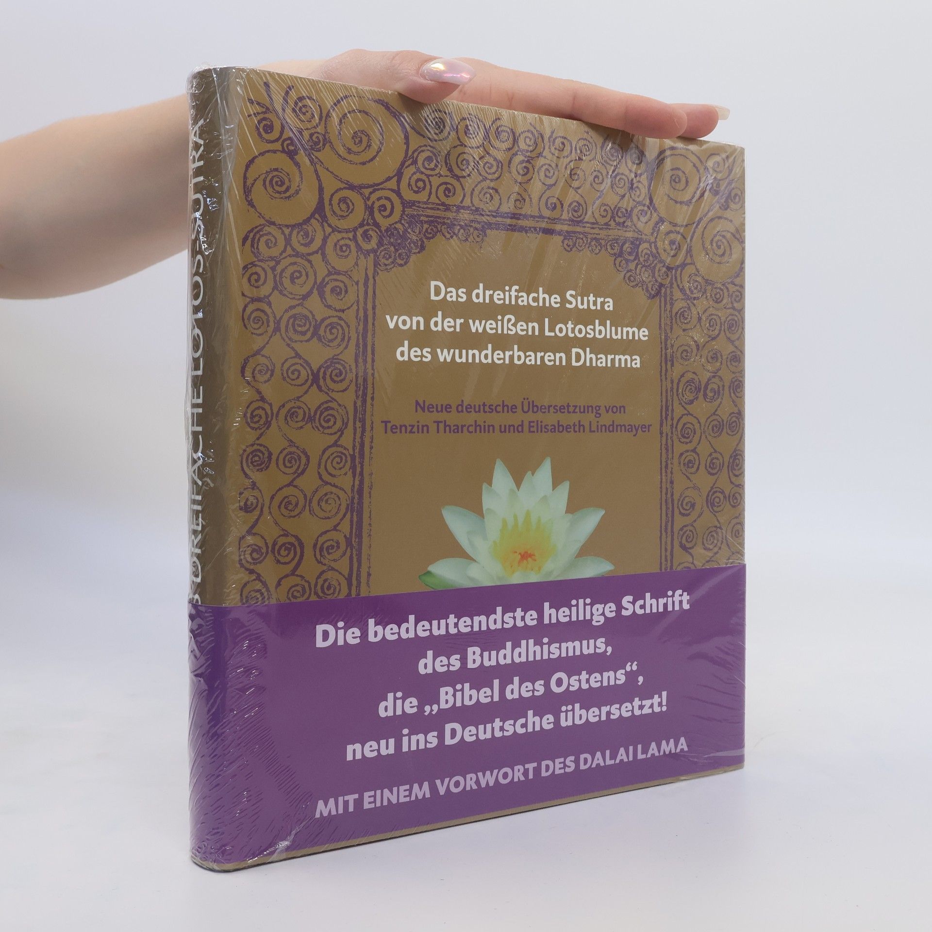 Das dreifache Sutra von der weißen Lotosblume des wunderbaren Dharma