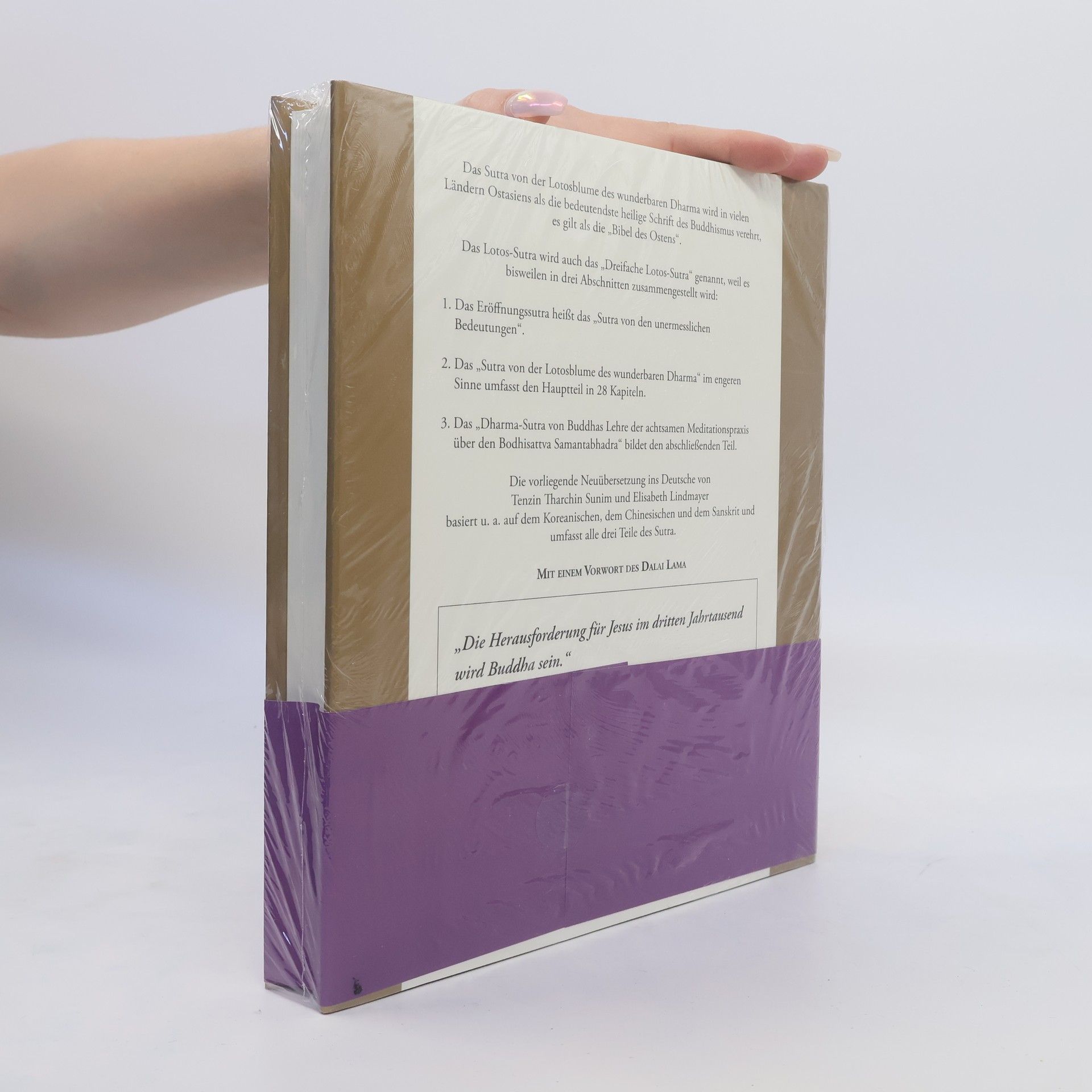 Autorenkollektiv Lotos-Sutra. Das dreifache Sutra von der Lotosblume des wunderbaren Dharma