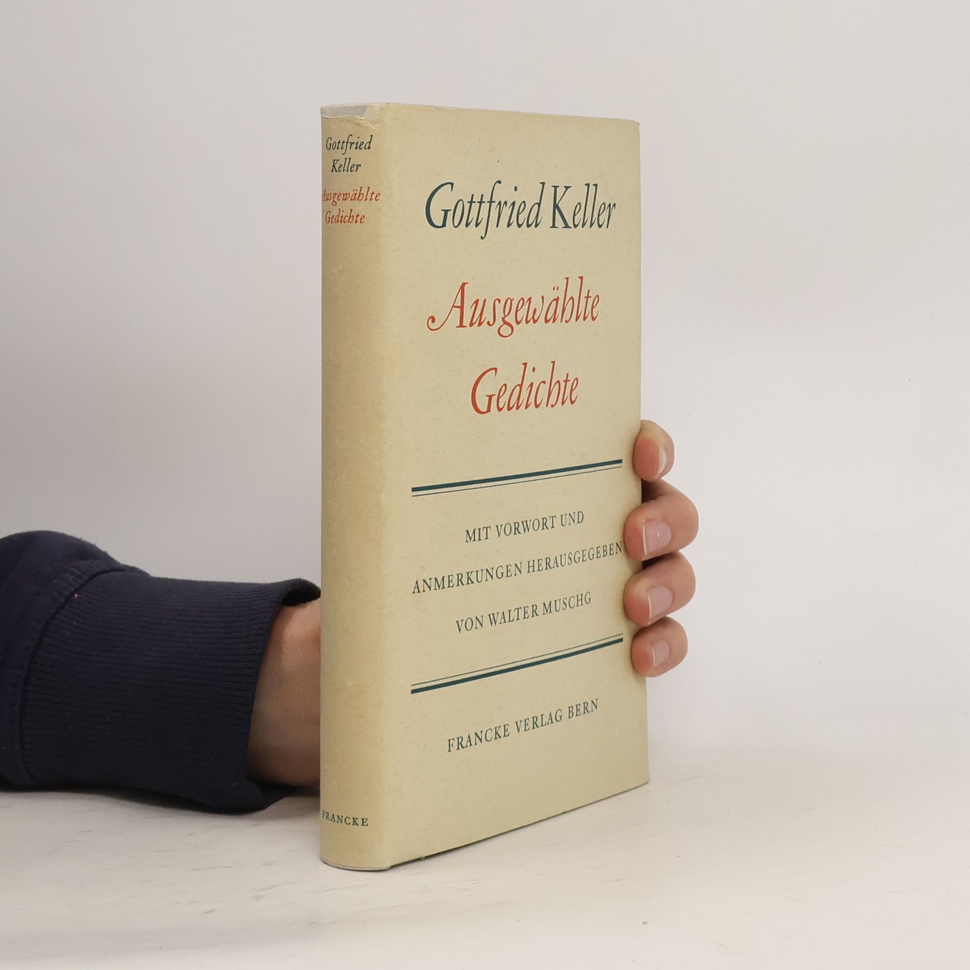 Gottfried Keller Ausgewählte Gedichte