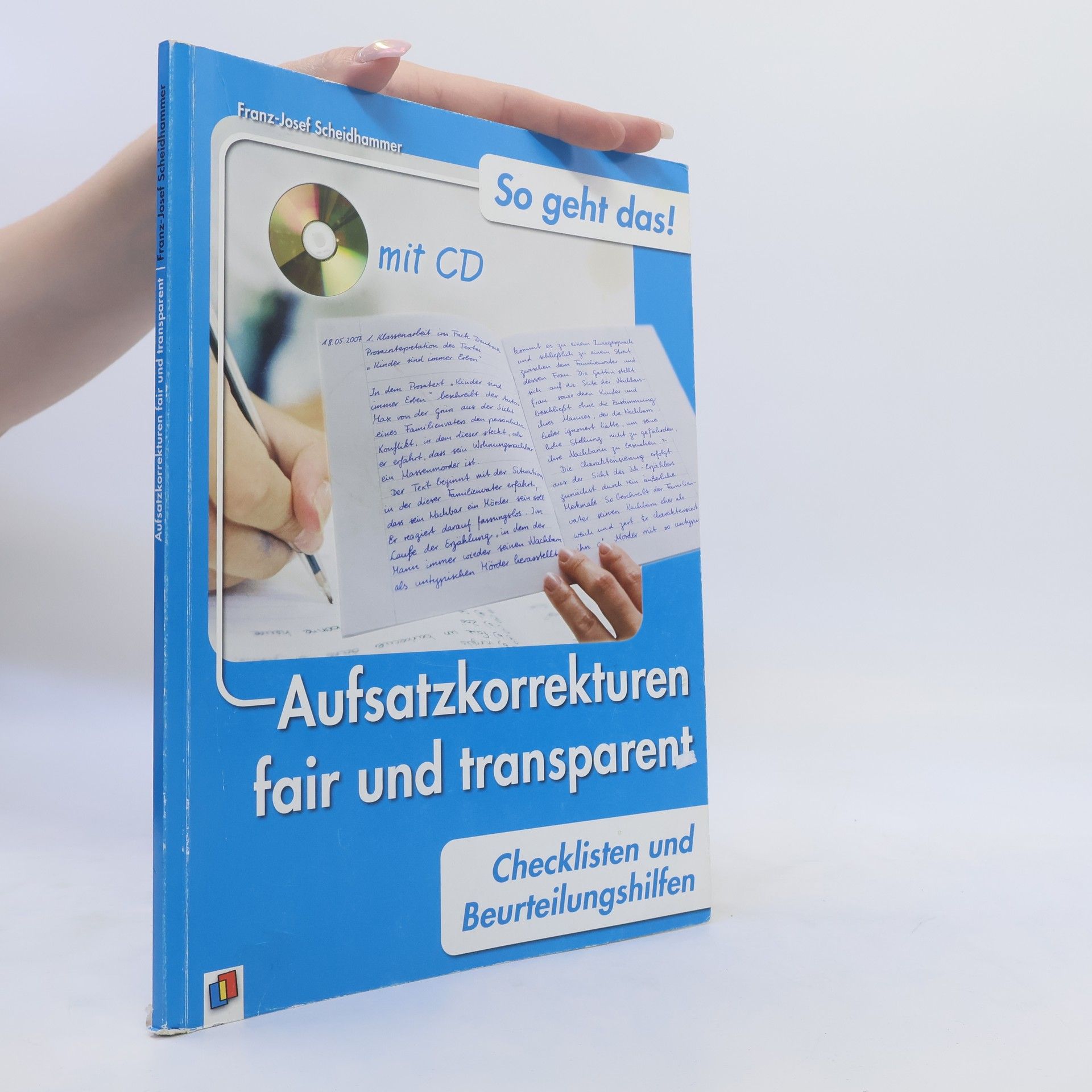 Franz-Josef Scheidhammer Aufsatzkorrekturen fair und transparent