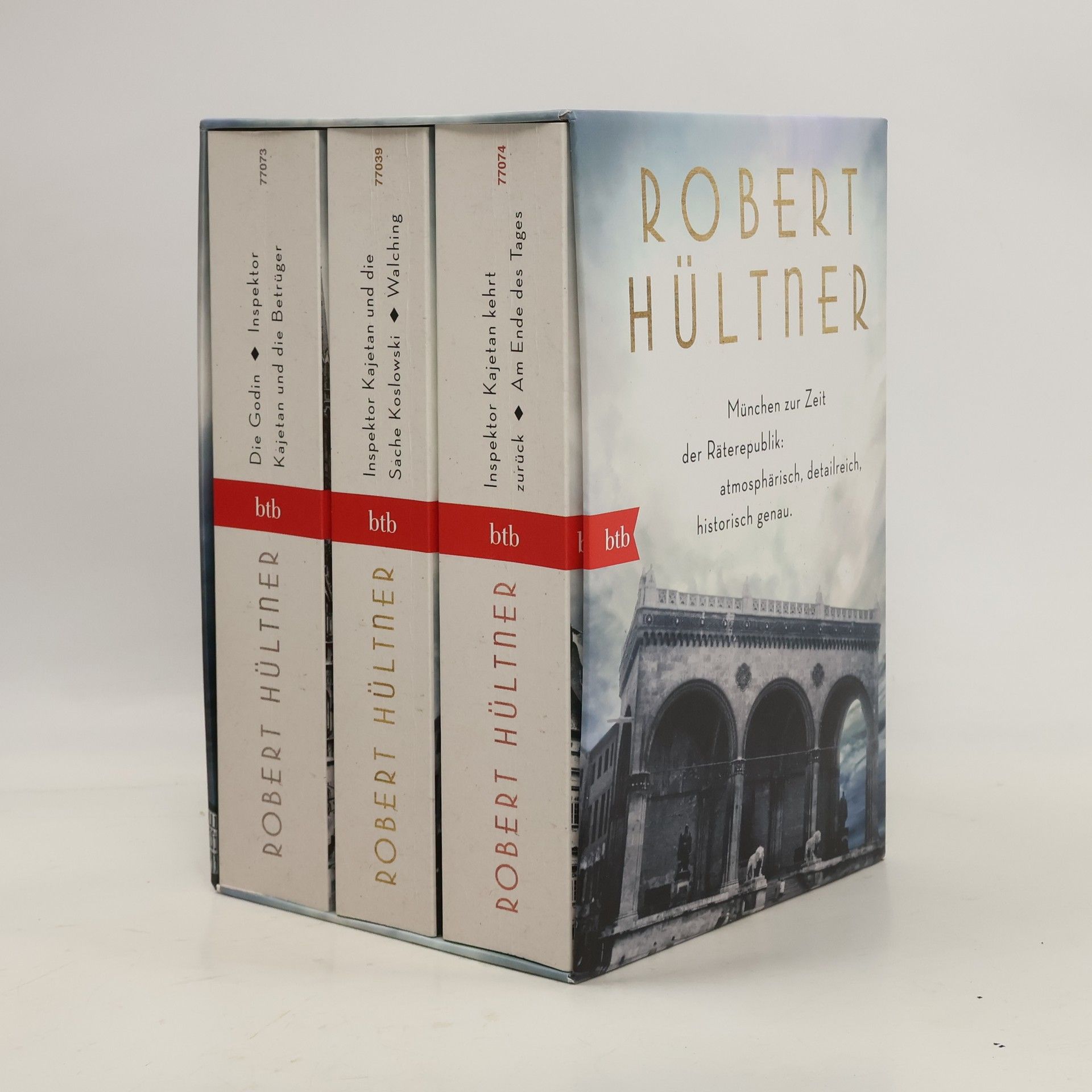 Robert Hültner Inspektor Kajetan: Die gesamte Reihe in drei Bänden im Schuber