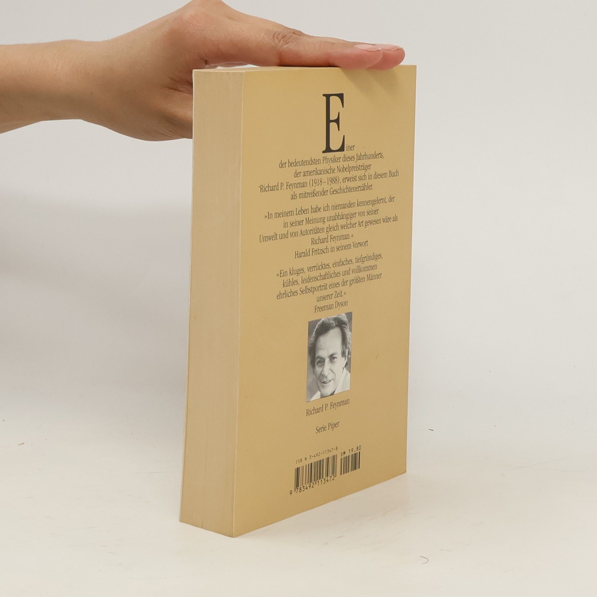 Richard Phillips Feynman "Sie belieben wohl zu scherzen, Mr. Feynman!"