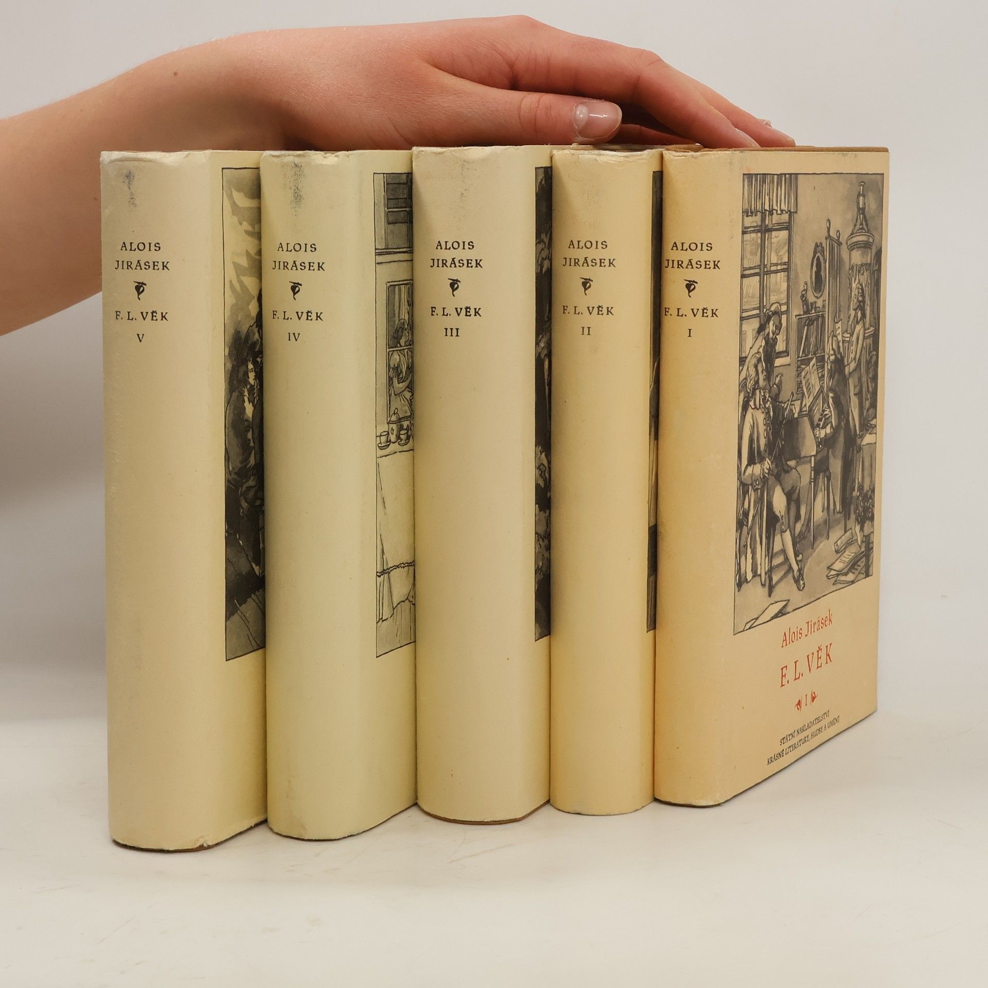 Alois Jirásek F. L. Věk I.-V.