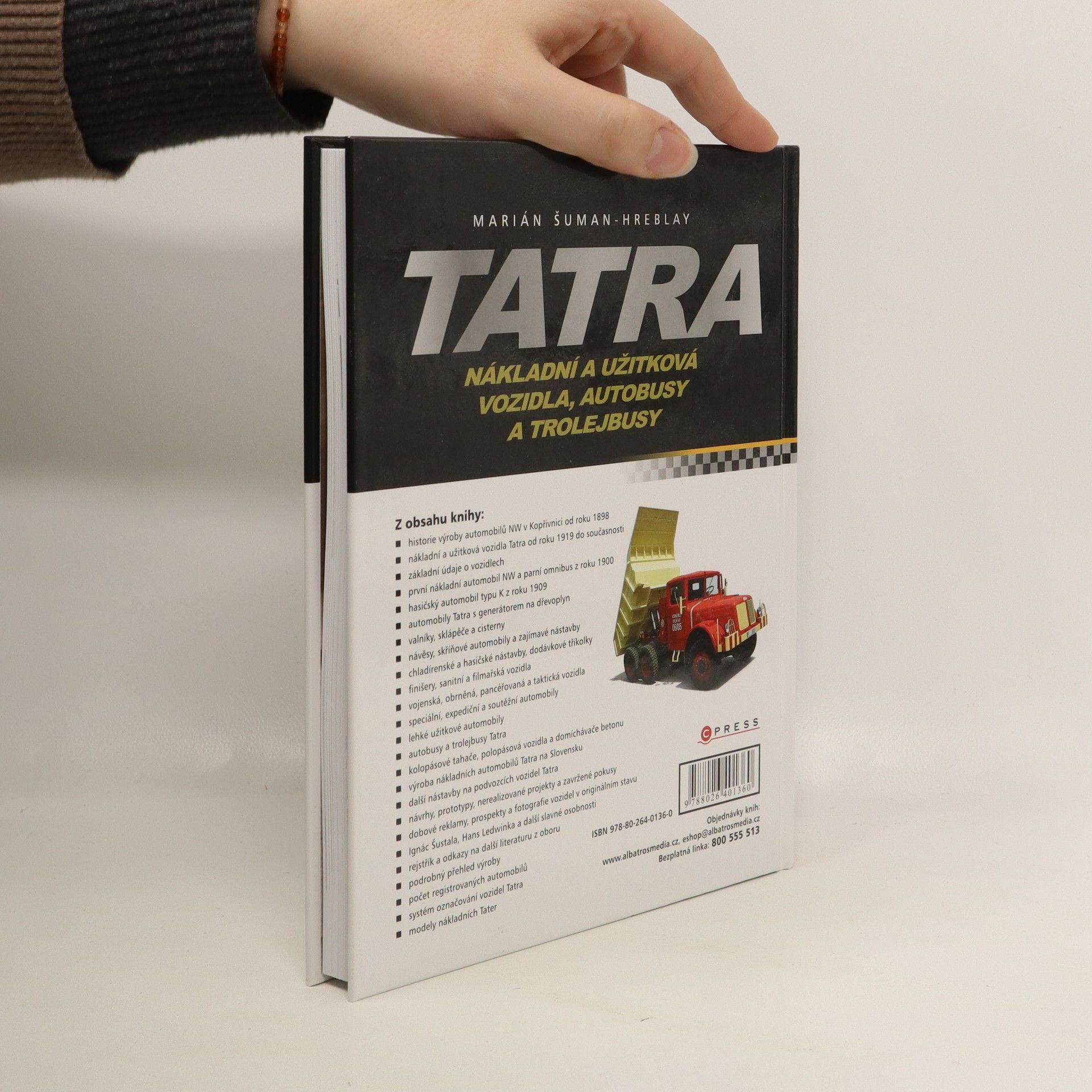 Marián ŠumanHreblay Tatra : nákladní a užitková vozidla, autobusy a trolejbusy