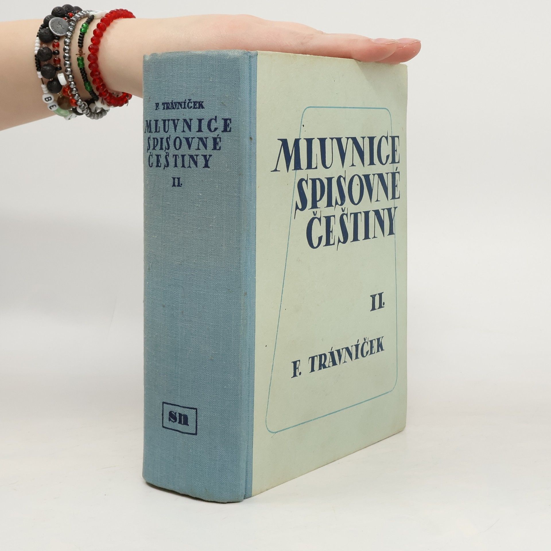 František Trávníček Mluvnice spisovné češtiny, část II.