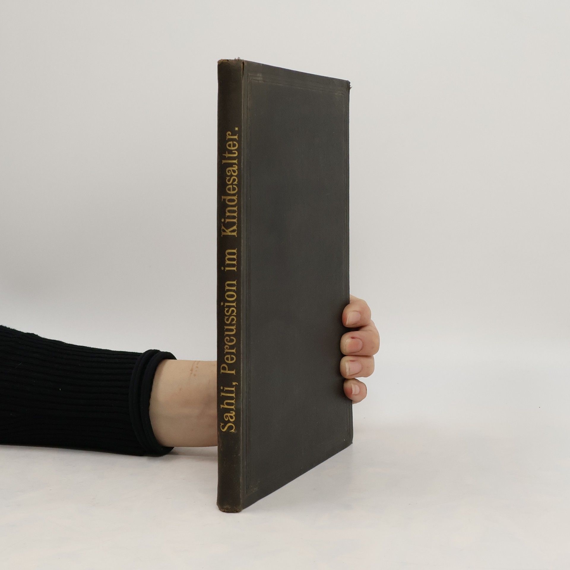 Hermann Sahli Die topographische Percussion im Kindesalter