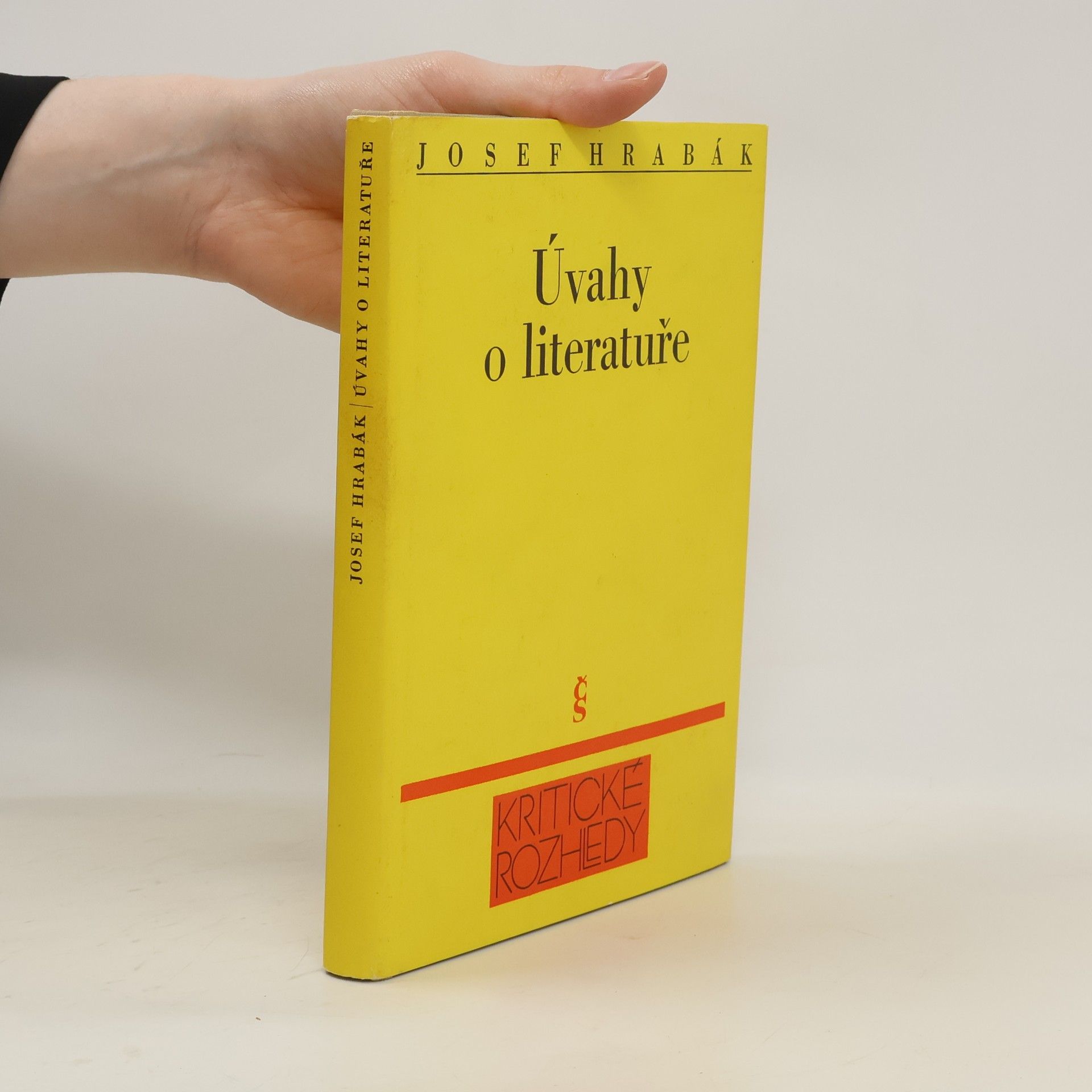 Josef Hrabák Úvahy o literatuře
