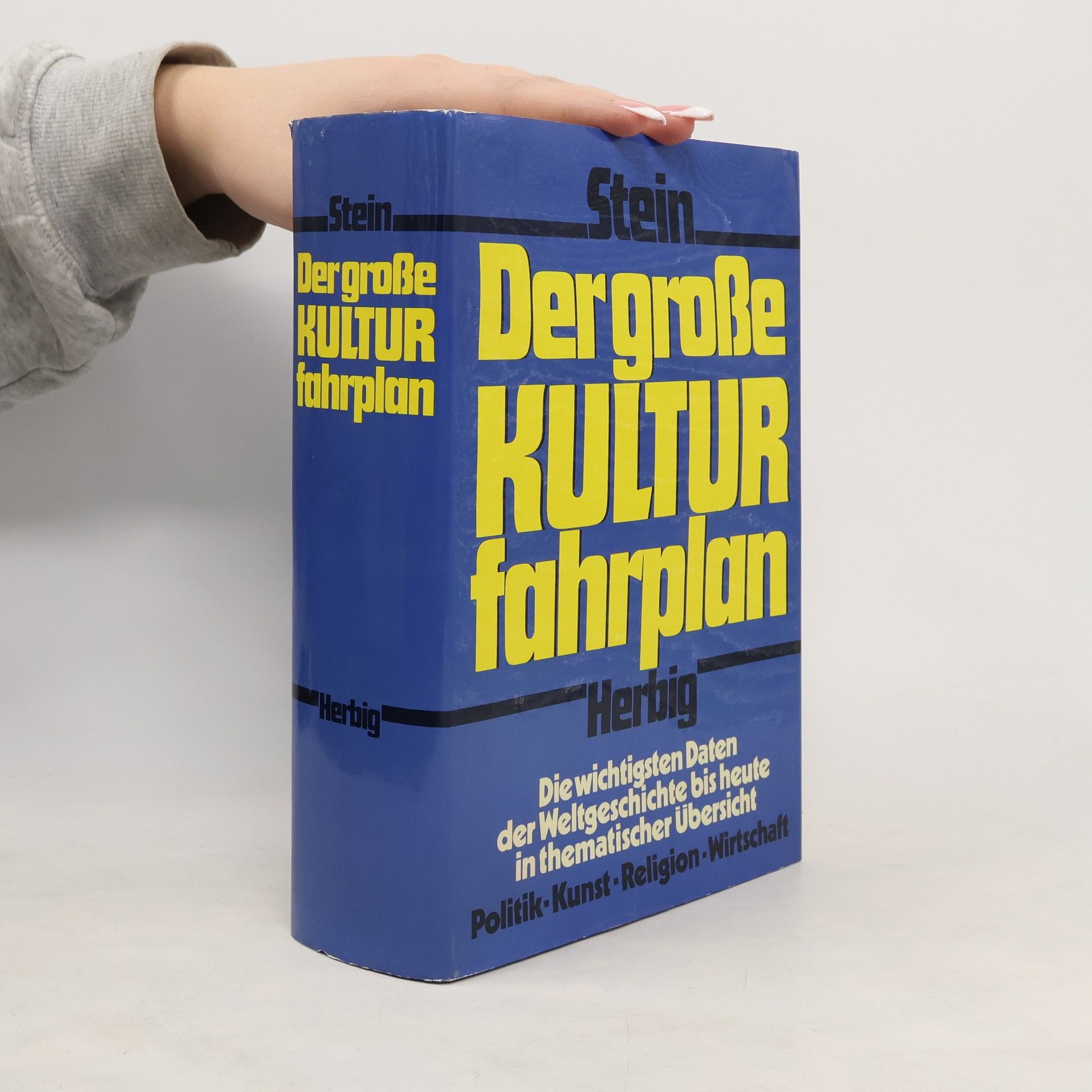Werner Stein Der grosse Kulturfahrplan