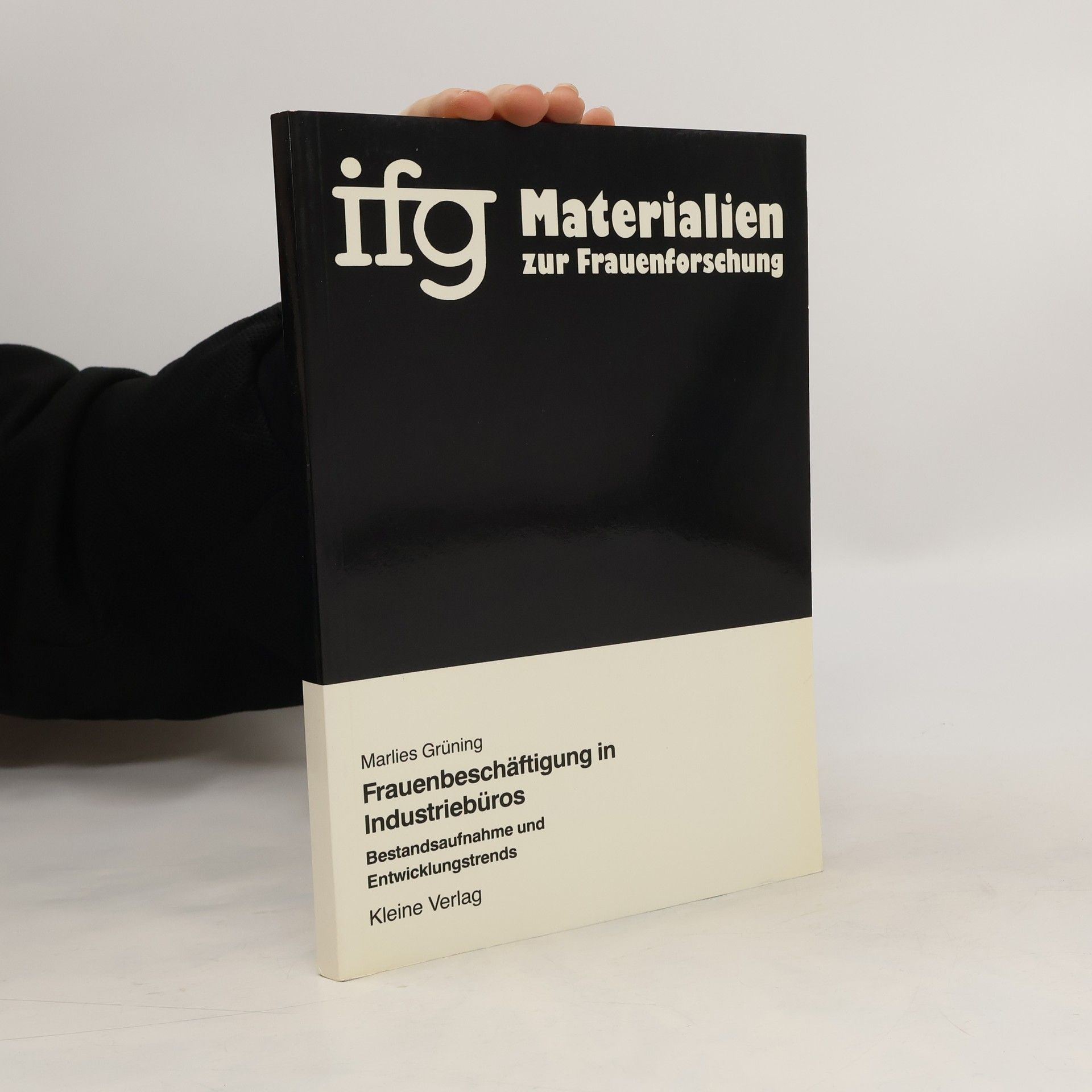 Marlies Grüning Frauenbeschäftigung in Industriebüros