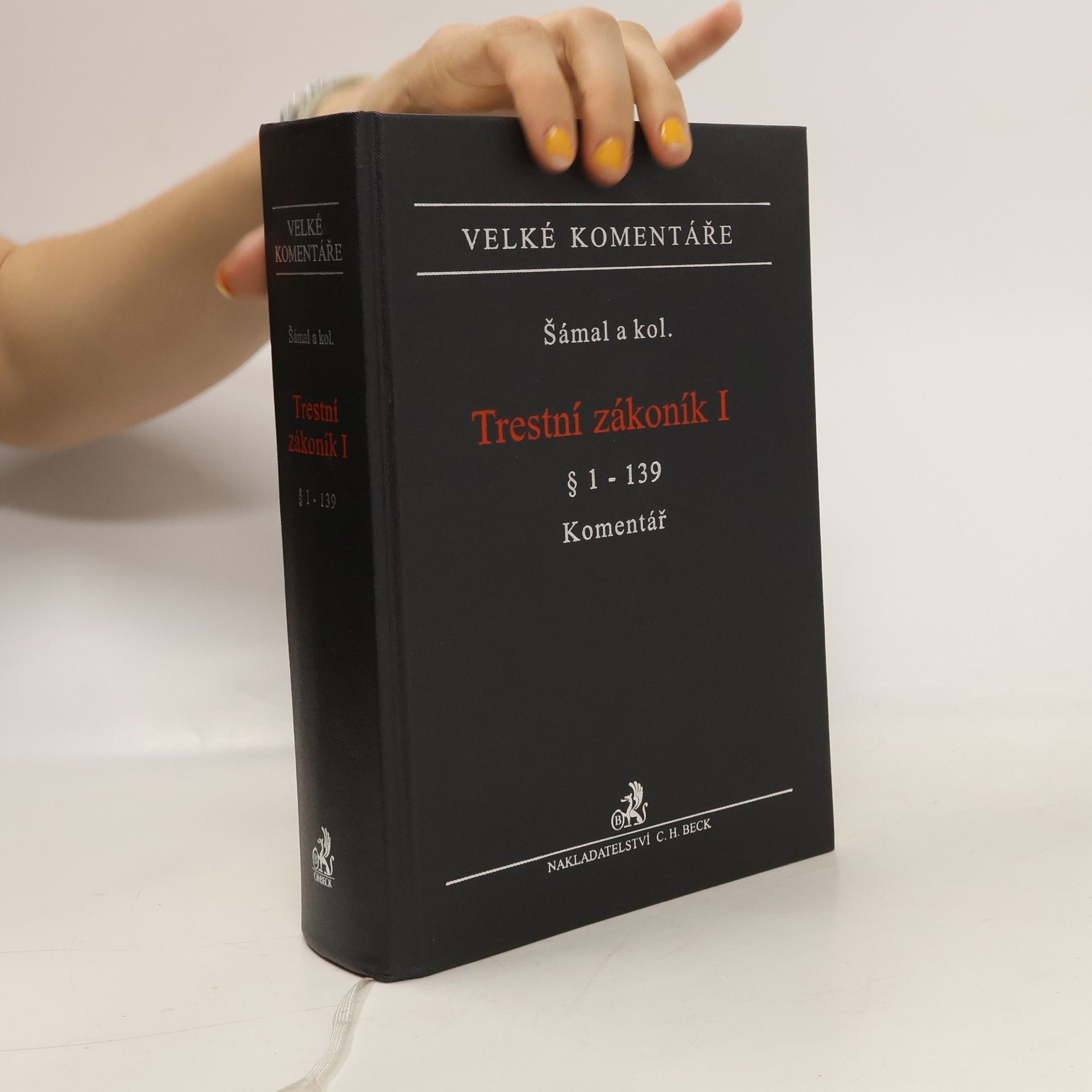 Pavel Šámal Trestní zákoník I