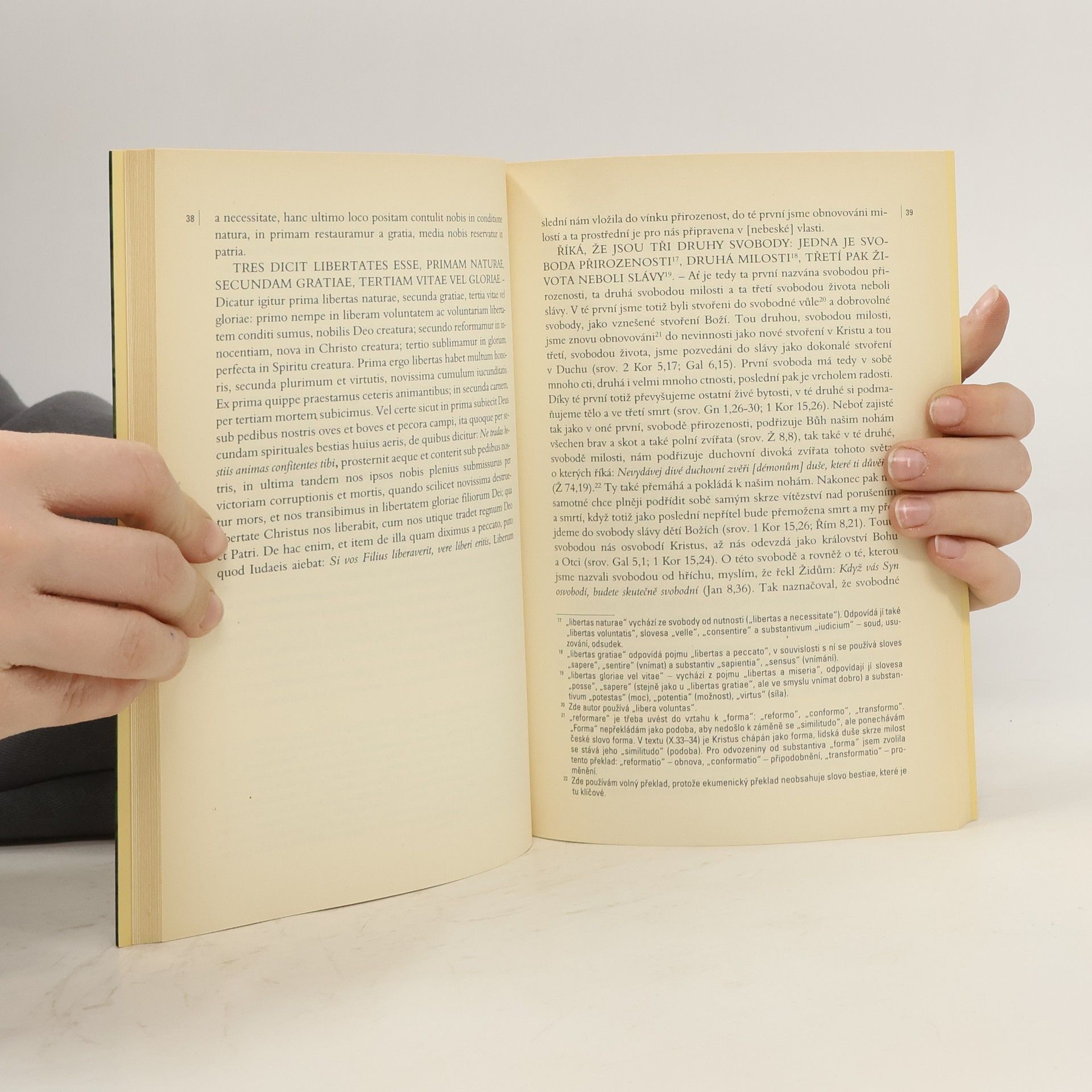 z. Clairvaux Bernard O milosti a svobodném rozhodování