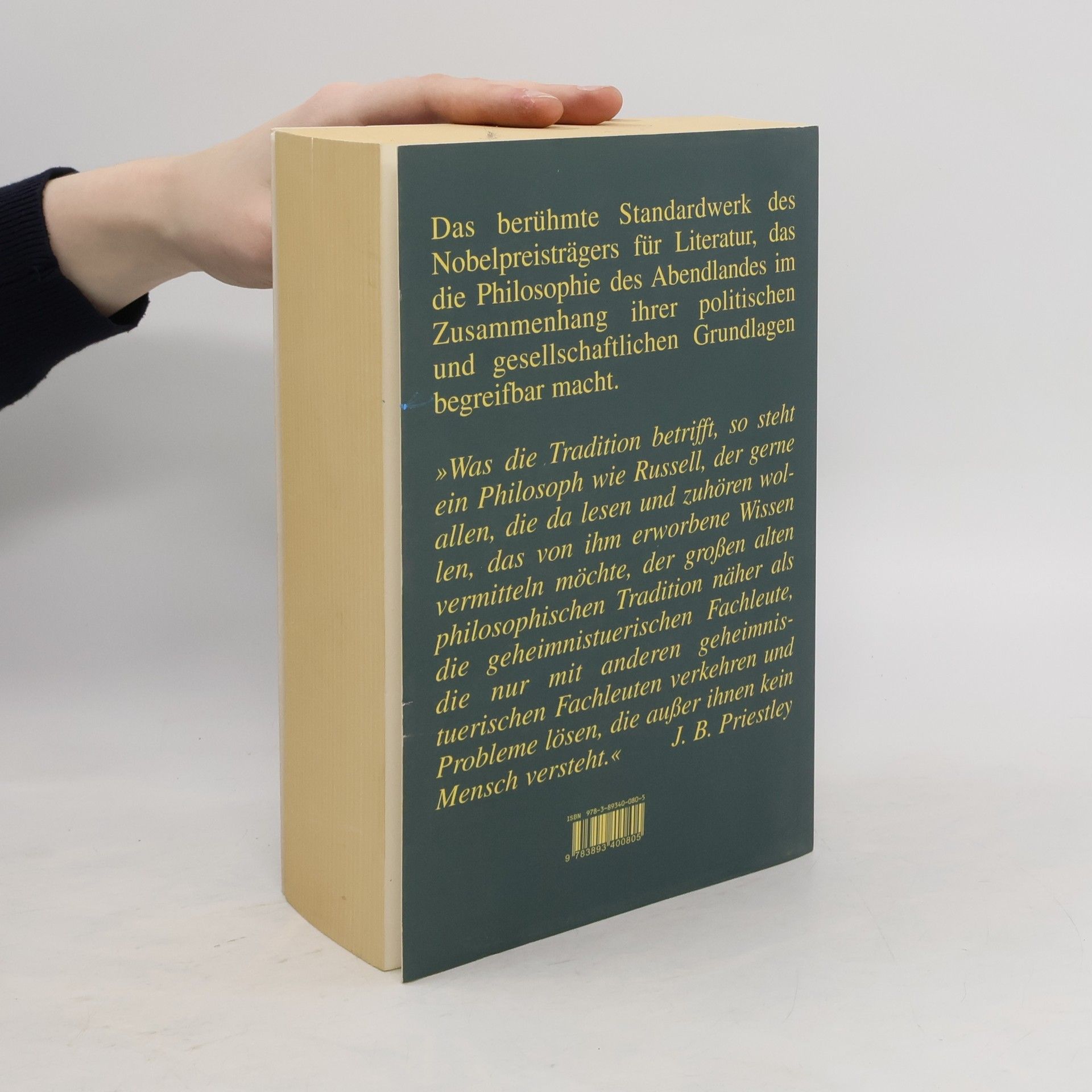 Bertrand Russell Philosophie des Abendlandes