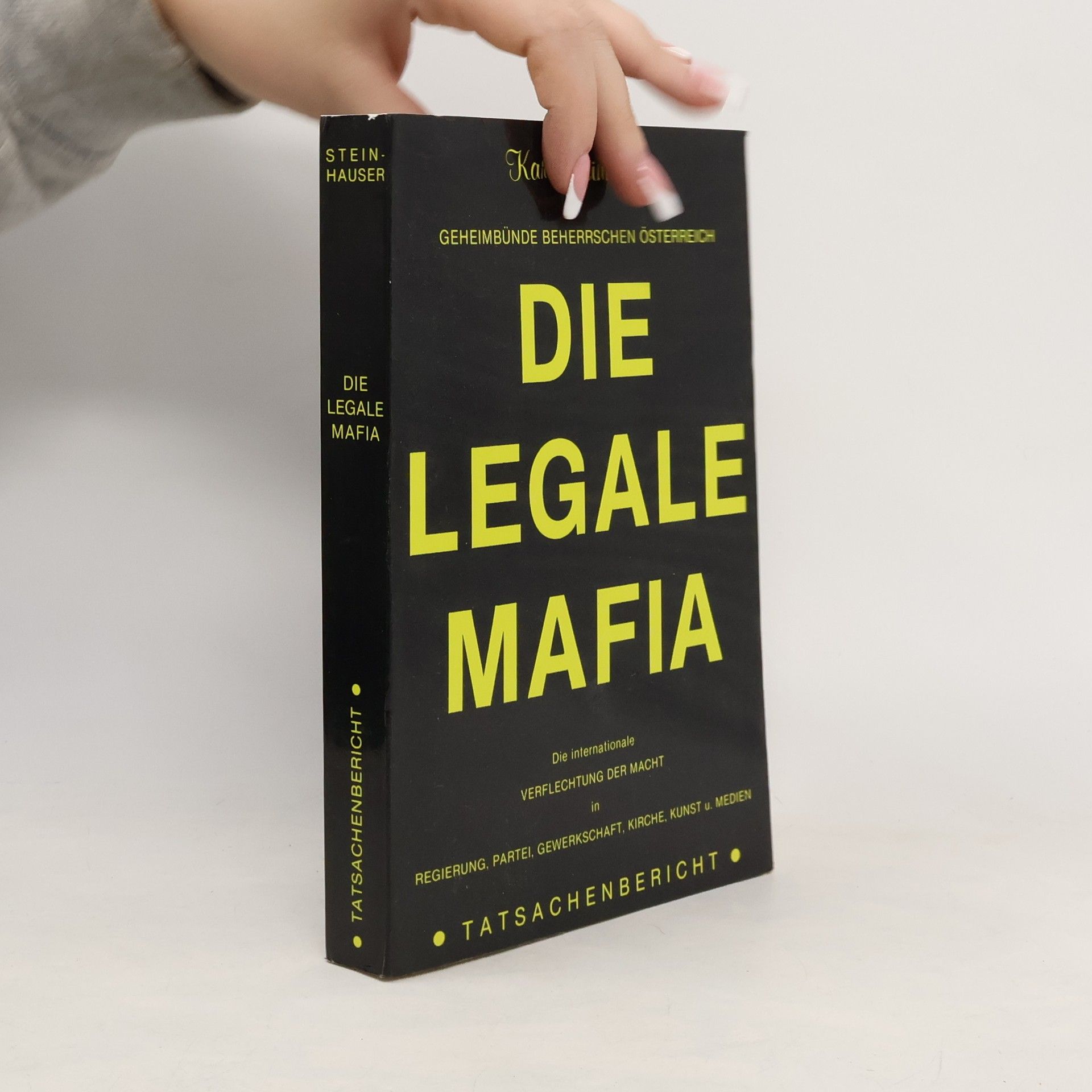 Karl Steinhauser Die legale Mafia